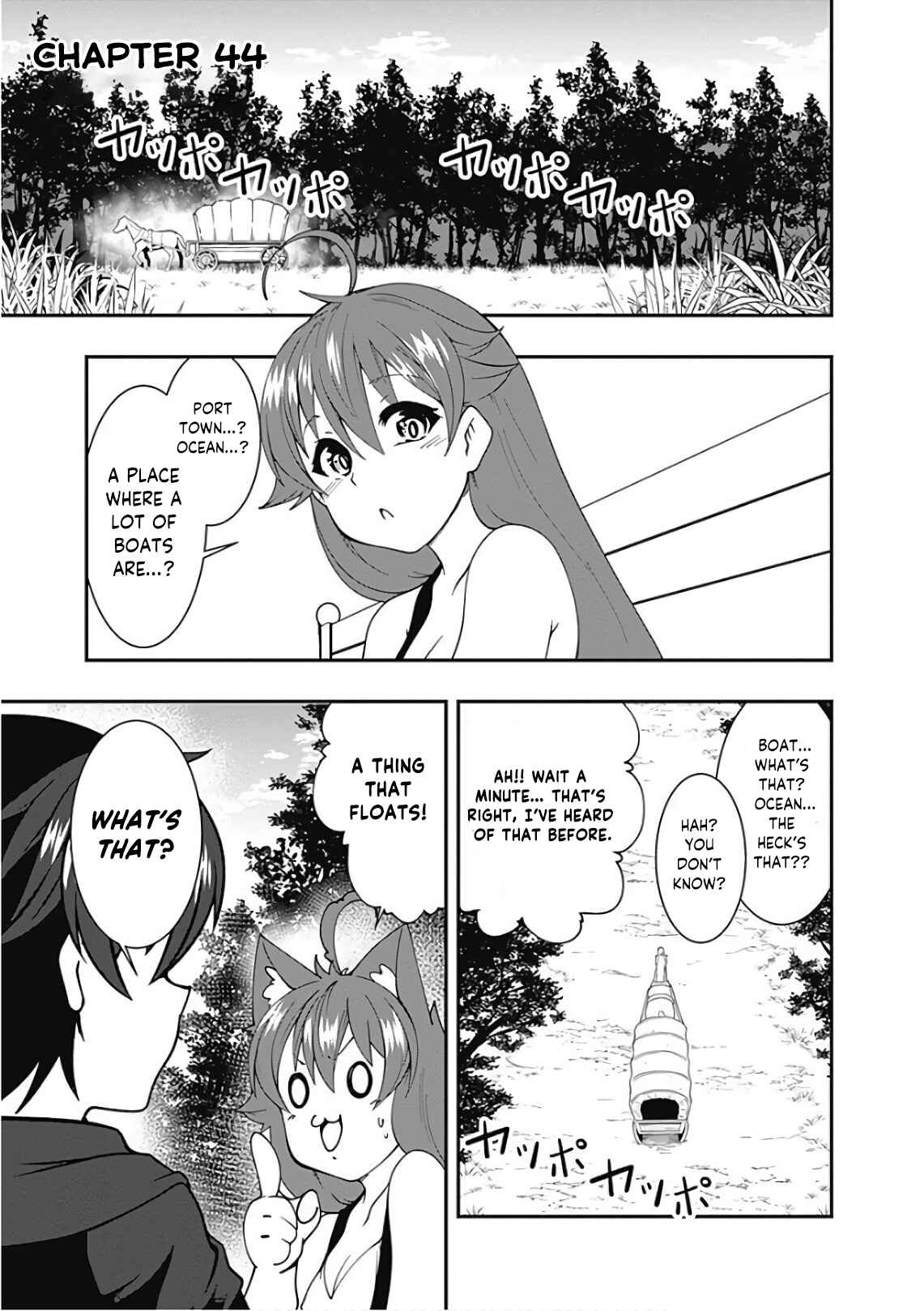 Page 1 Chapter 44 Jichou shinai Moto Yuusha no Tsuyokute Tanoshii New Game
