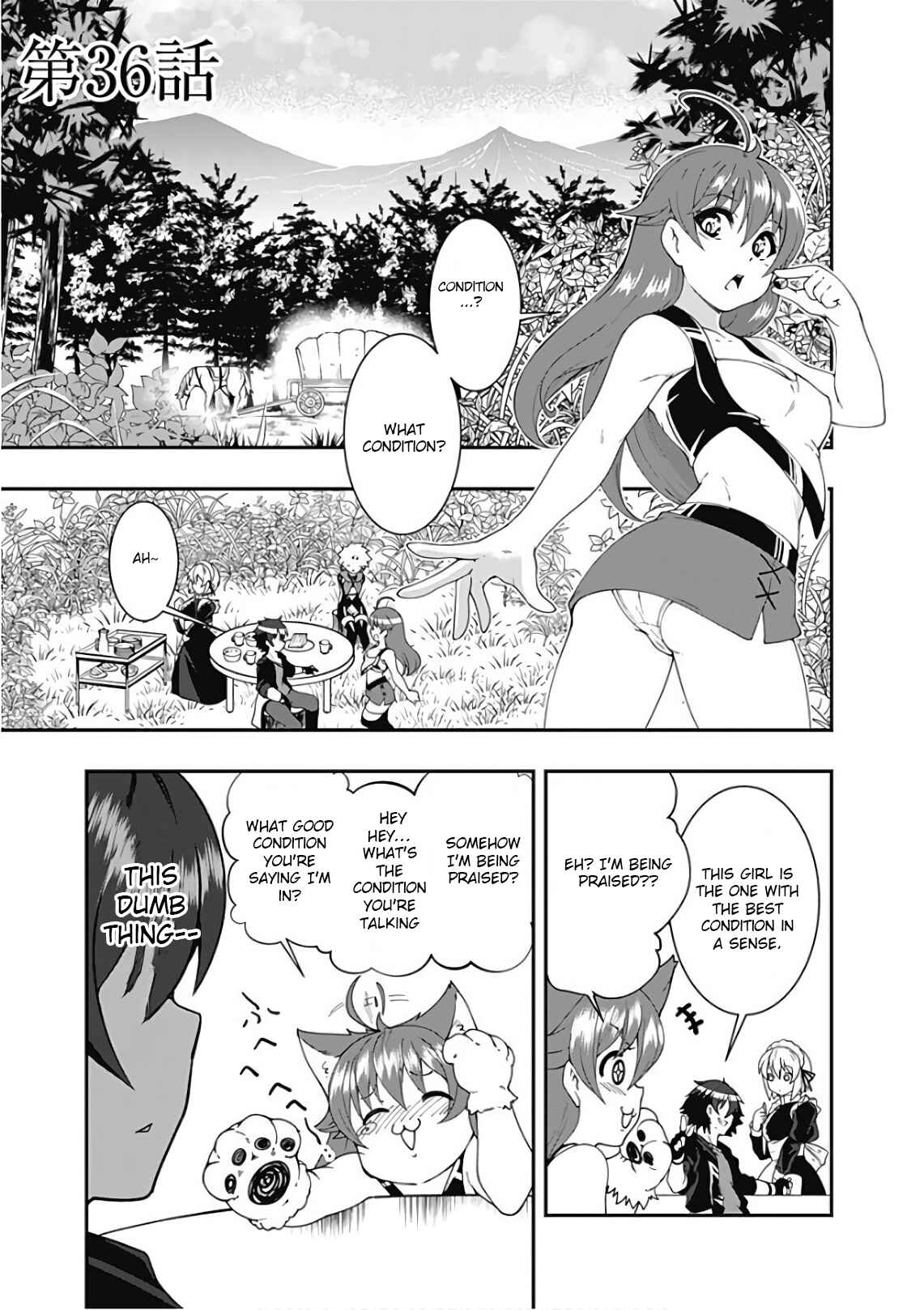 Page 1 Chapter 36 Jichou shinai Moto Yuusha no Tsuyokute Tanoshii New Game