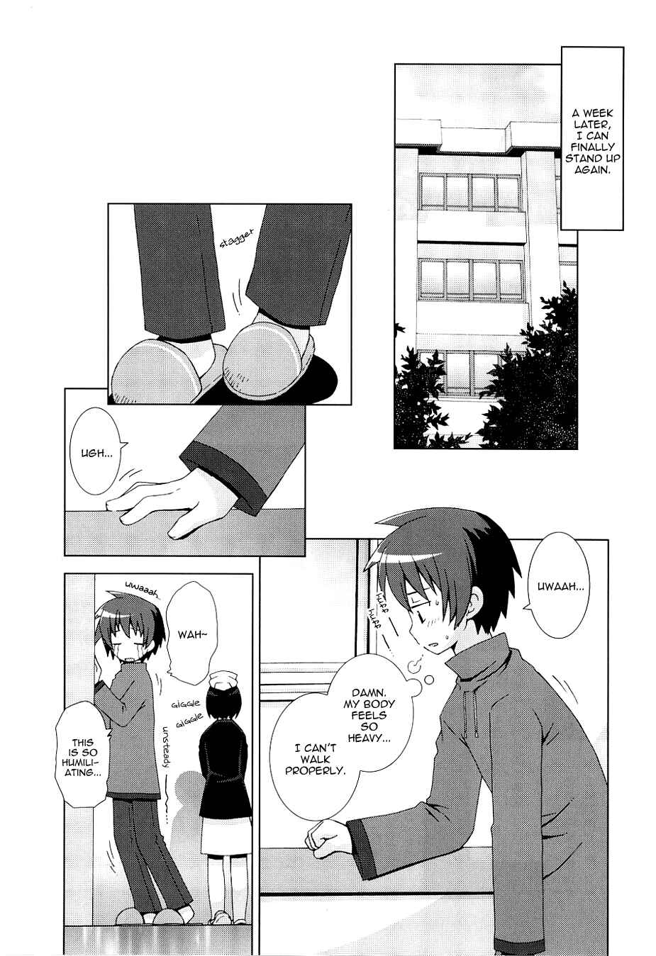Page 8 Chapter 6 Hanbun no Tsuki ga Noboru Sora