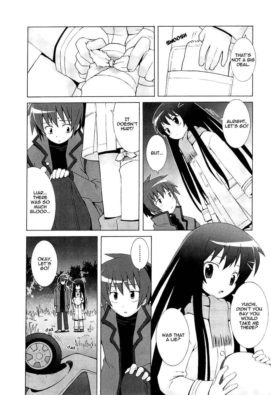 Page 18 Chapter 4 Hanbun no Tsuki ga Noboru Sora