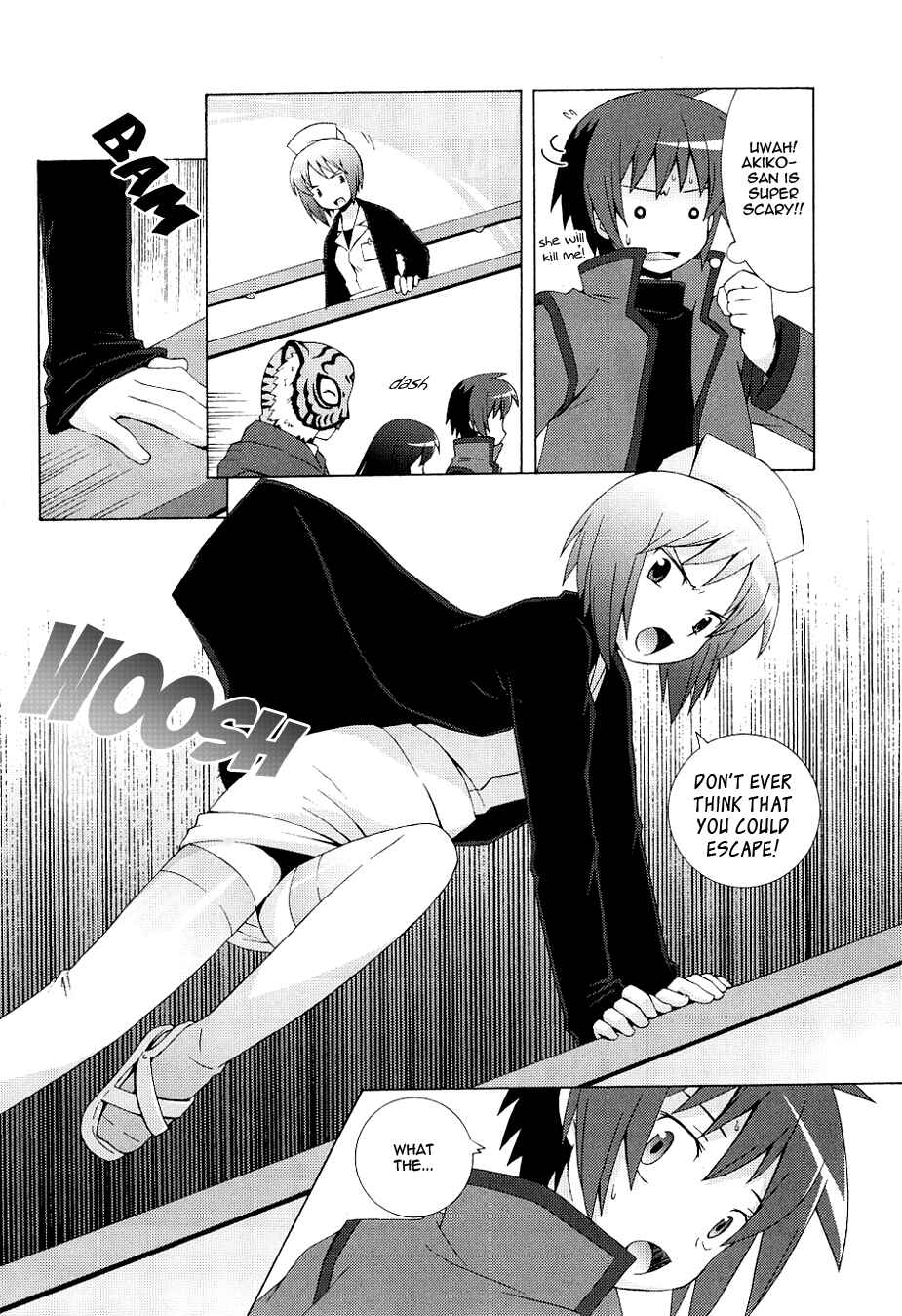 Page 7 Chapter 4 Hanbun no Tsuki ga Noboru Sora