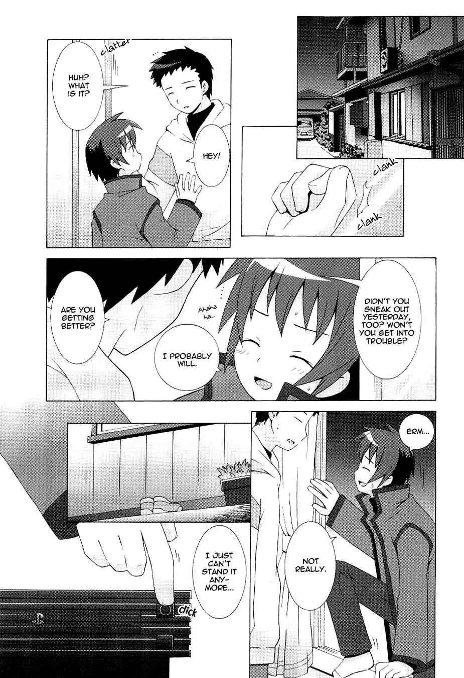 Page 10 Chapter 3 Hanbun no Tsuki ga Noboru Sora