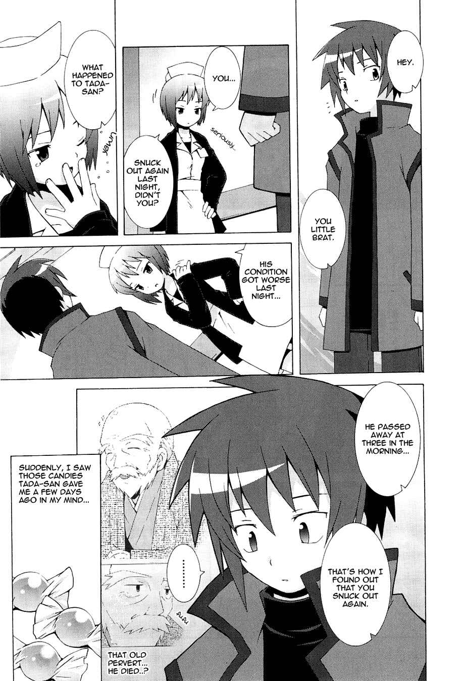 Page 15 Chapter 3 Hanbun no Tsuki ga Noboru Sora