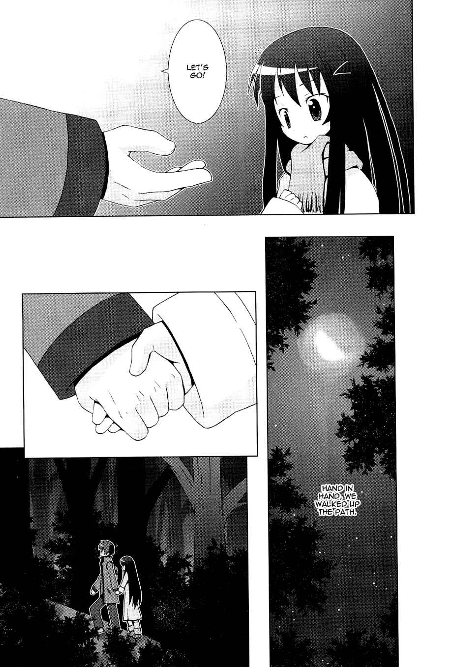 Page 4 Chapter 5 Hanbun no Tsuki ga Noboru Sora