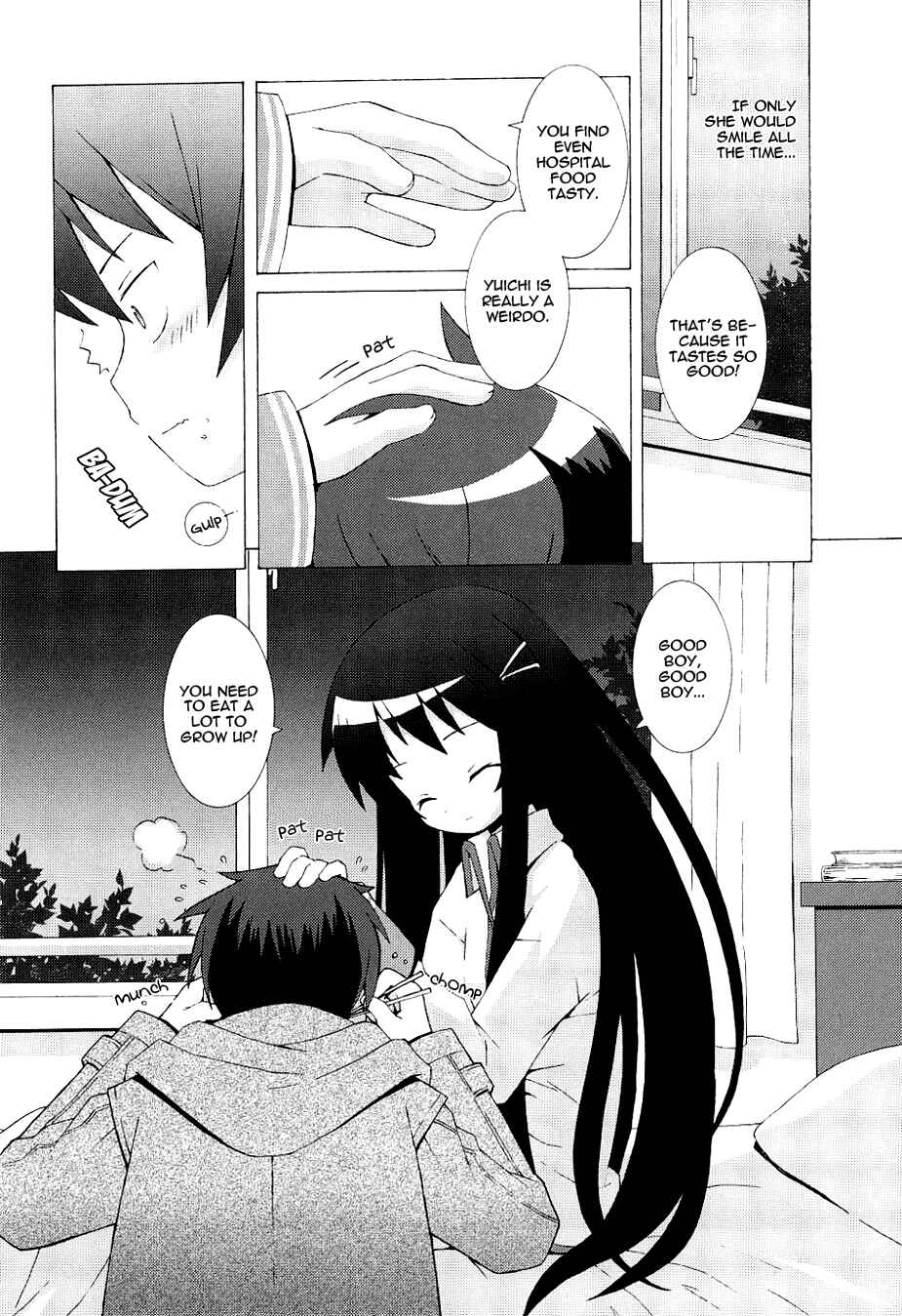 Page 11 Chapter 2 Hanbun no Tsuki ga Noboru Sora