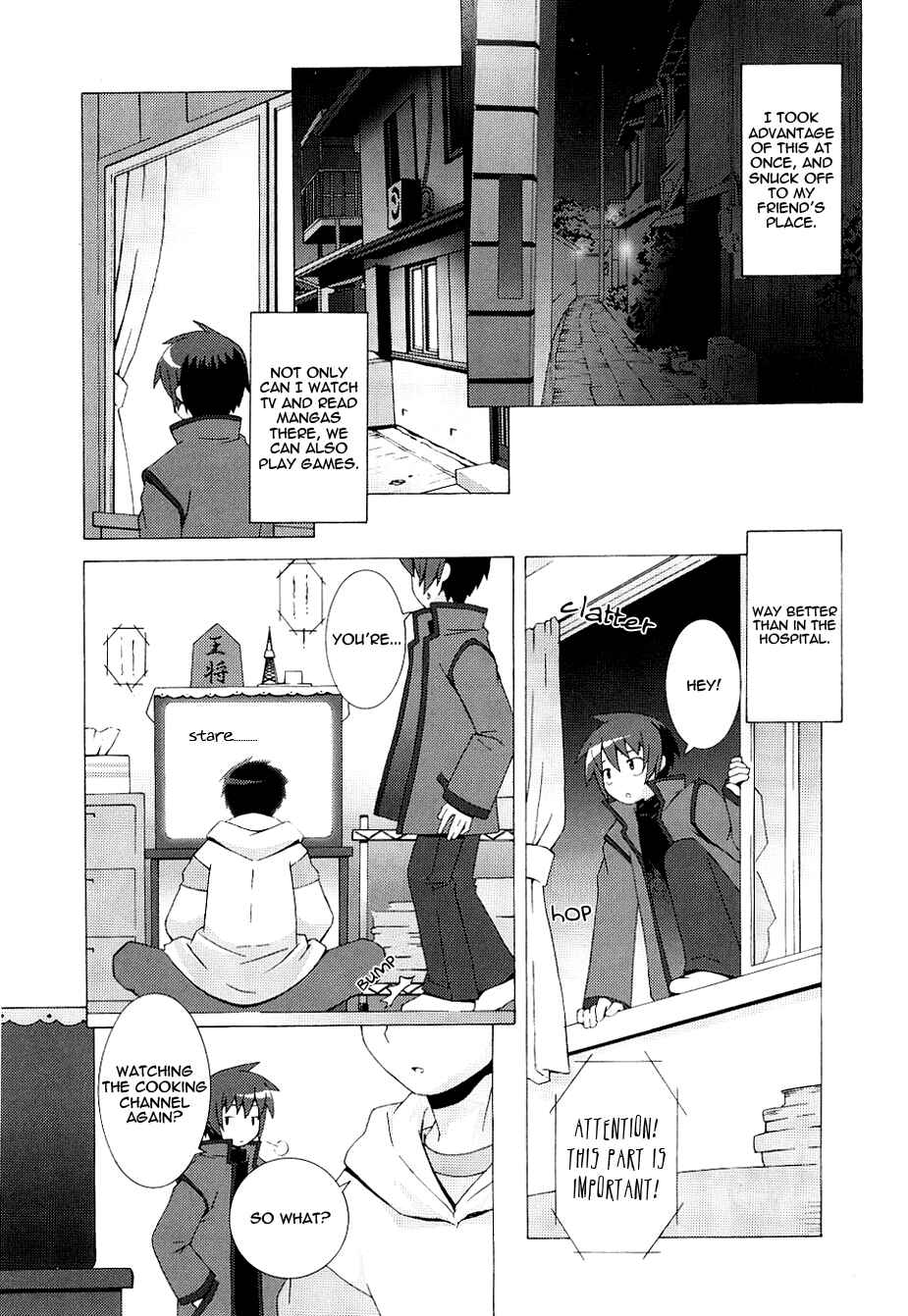 Page 15 Chapter 2 Hanbun no Tsuki ga Noboru Sora