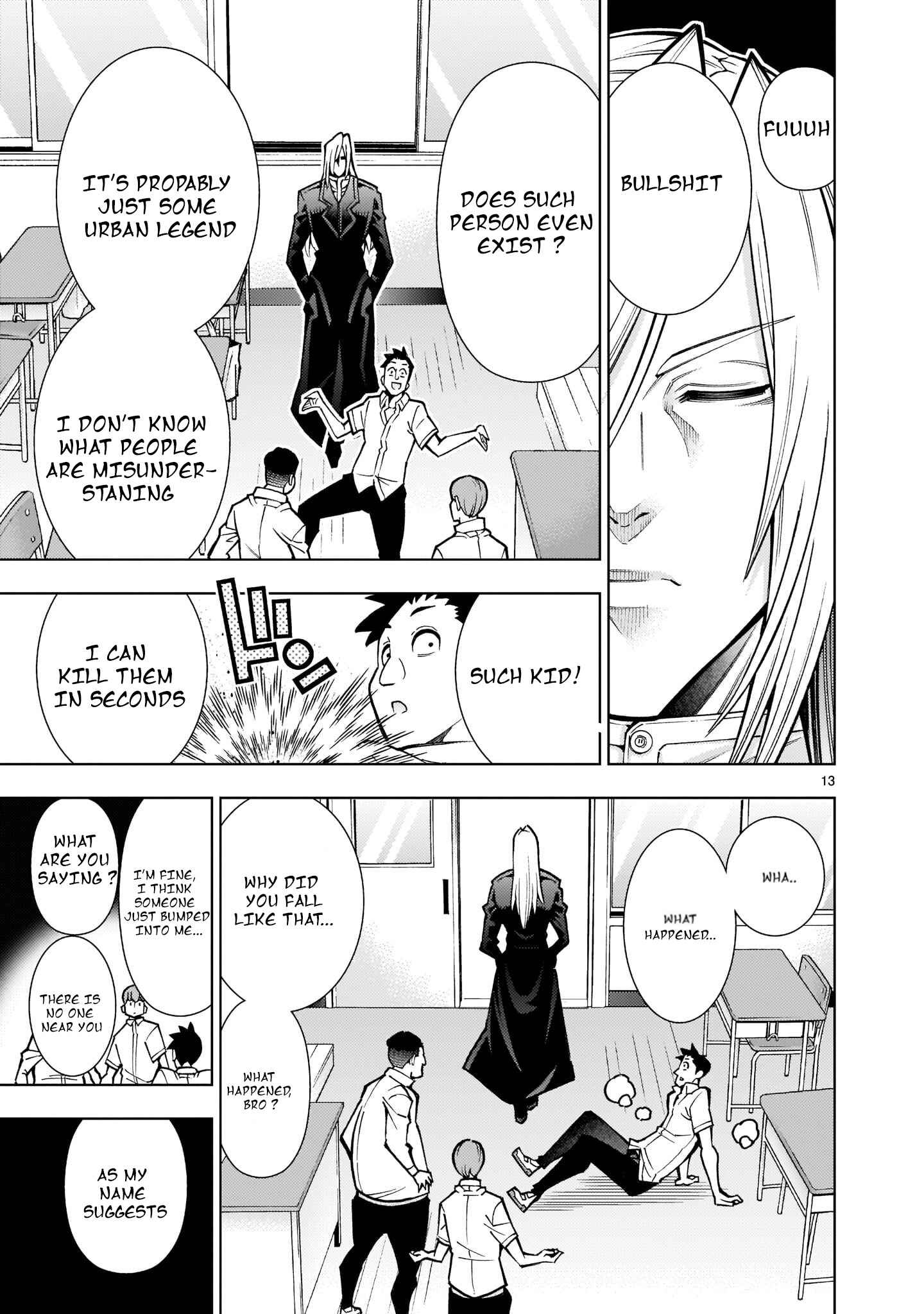 Page 13 Chapter 2 Shinigami Musume ha Peropero Shitai