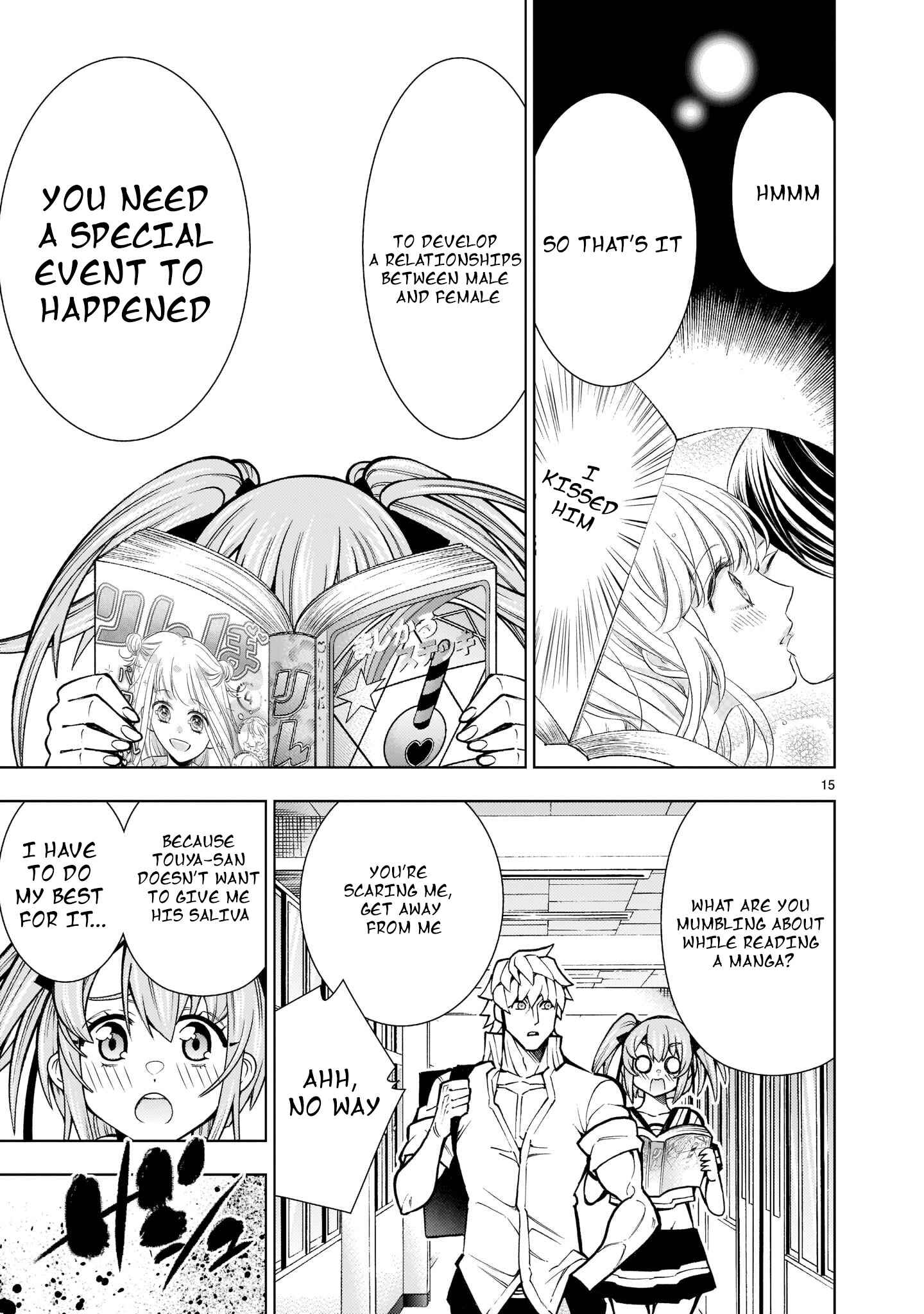 Page 15 Chapter 2 Shinigami Musume ha Peropero Shitai