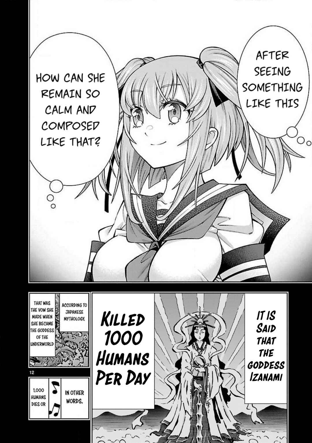Page 13 Chapter 5 Shinigami Musume ha Peropero Shitai
