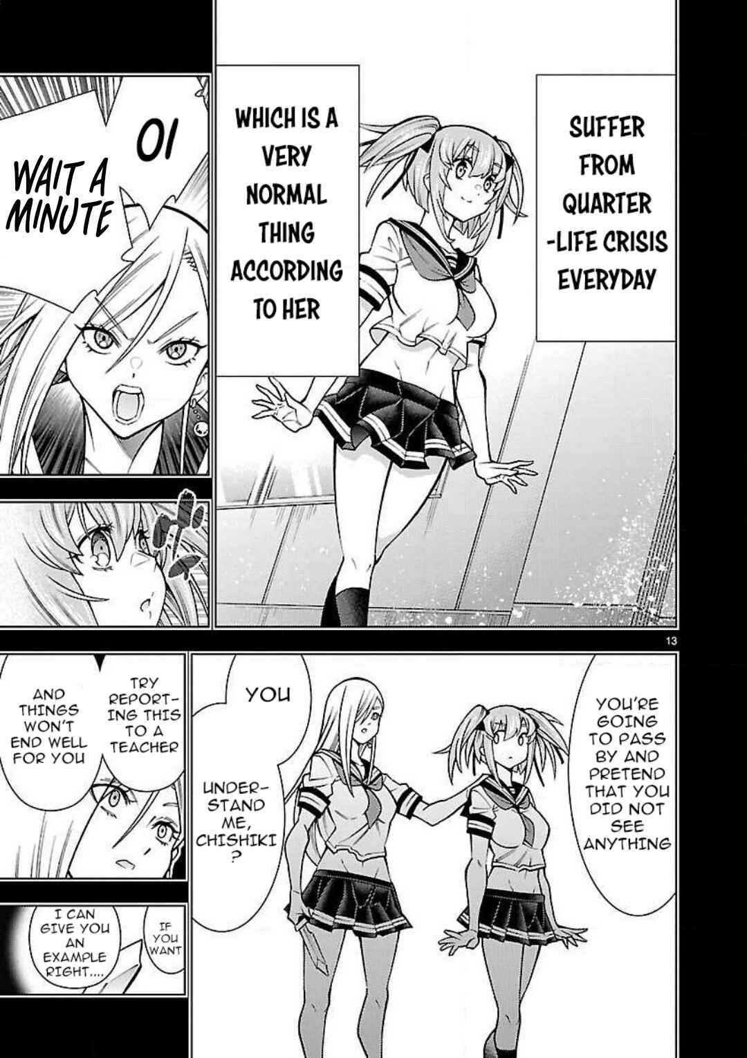 Page 14 Chapter 5 Shinigami Musume ha Peropero Shitai