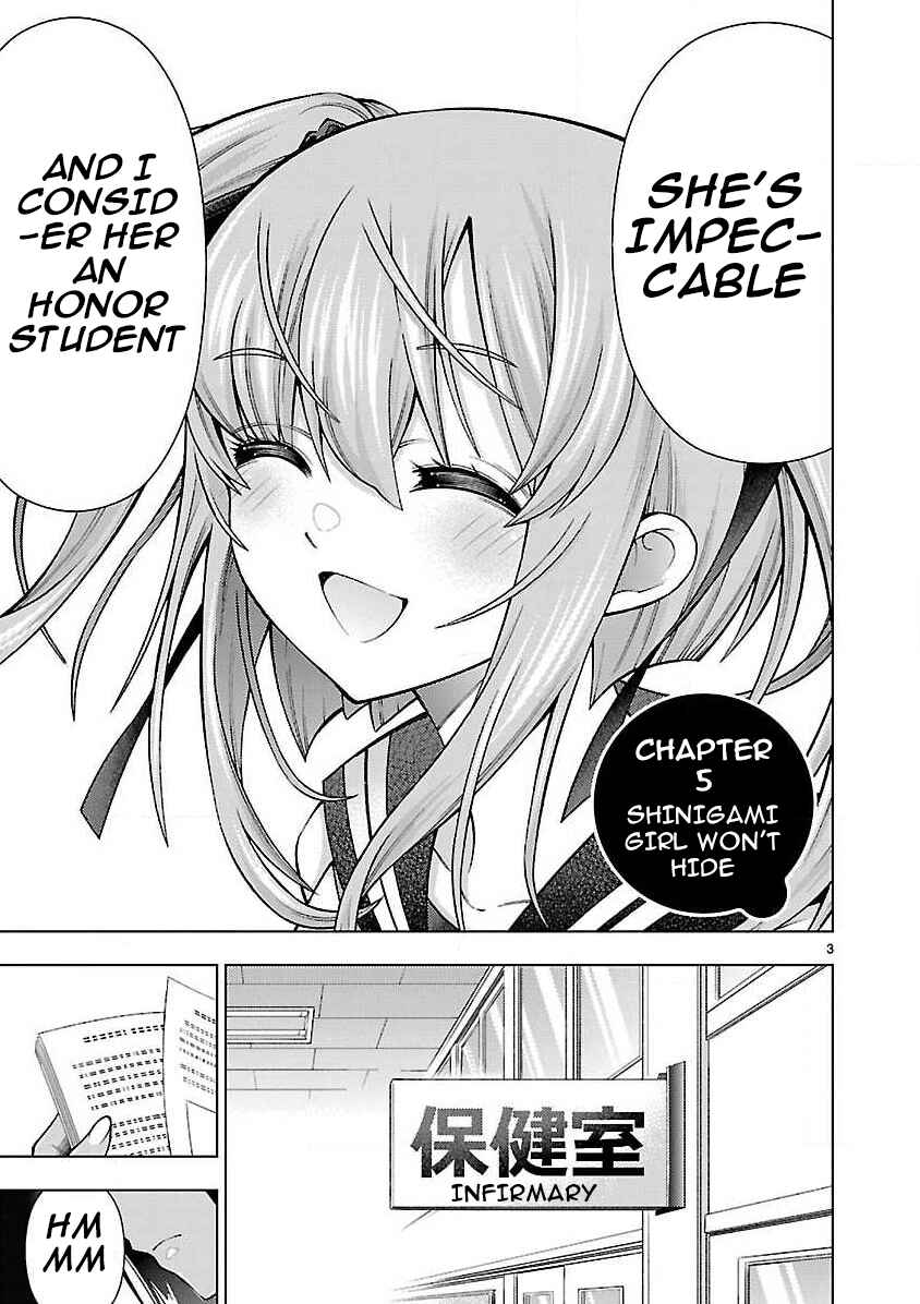 Page 4 Chapter 5 Shinigami Musume ha Peropero Shitai