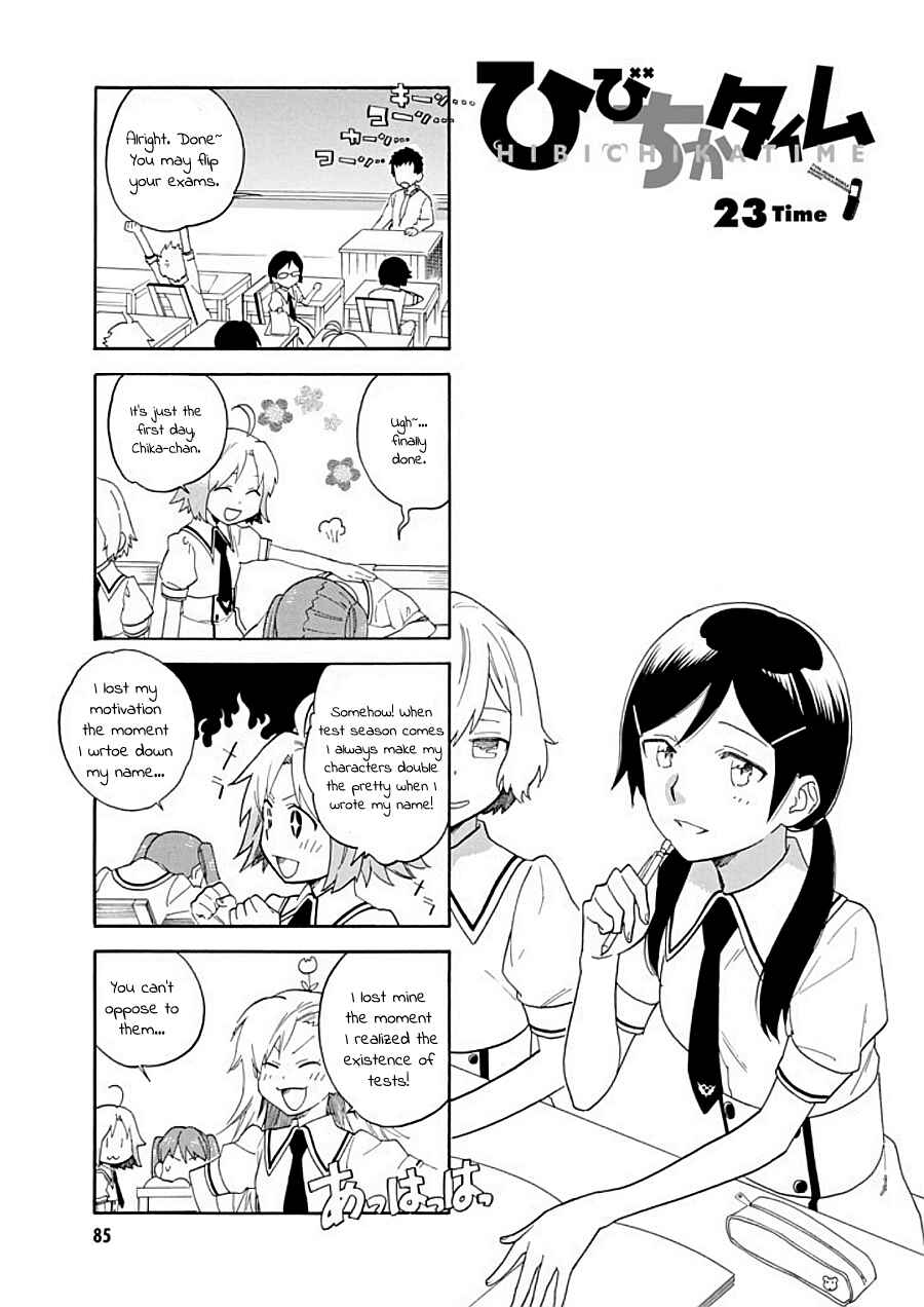 Page 1 Chapter 23 Hibichika Time