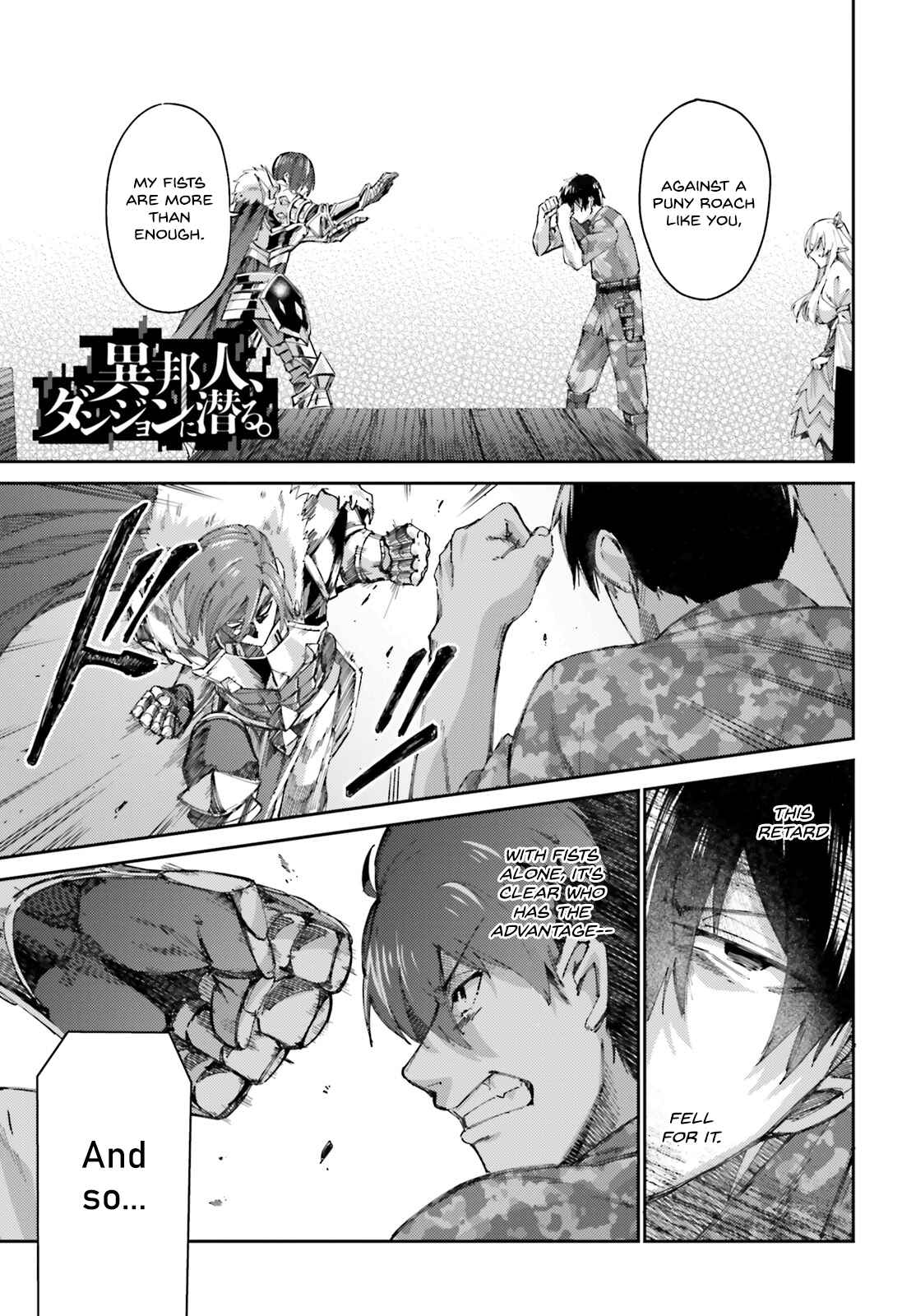 Page 2 Chapter 9 Ihoujin, Dungeon ni Moguru