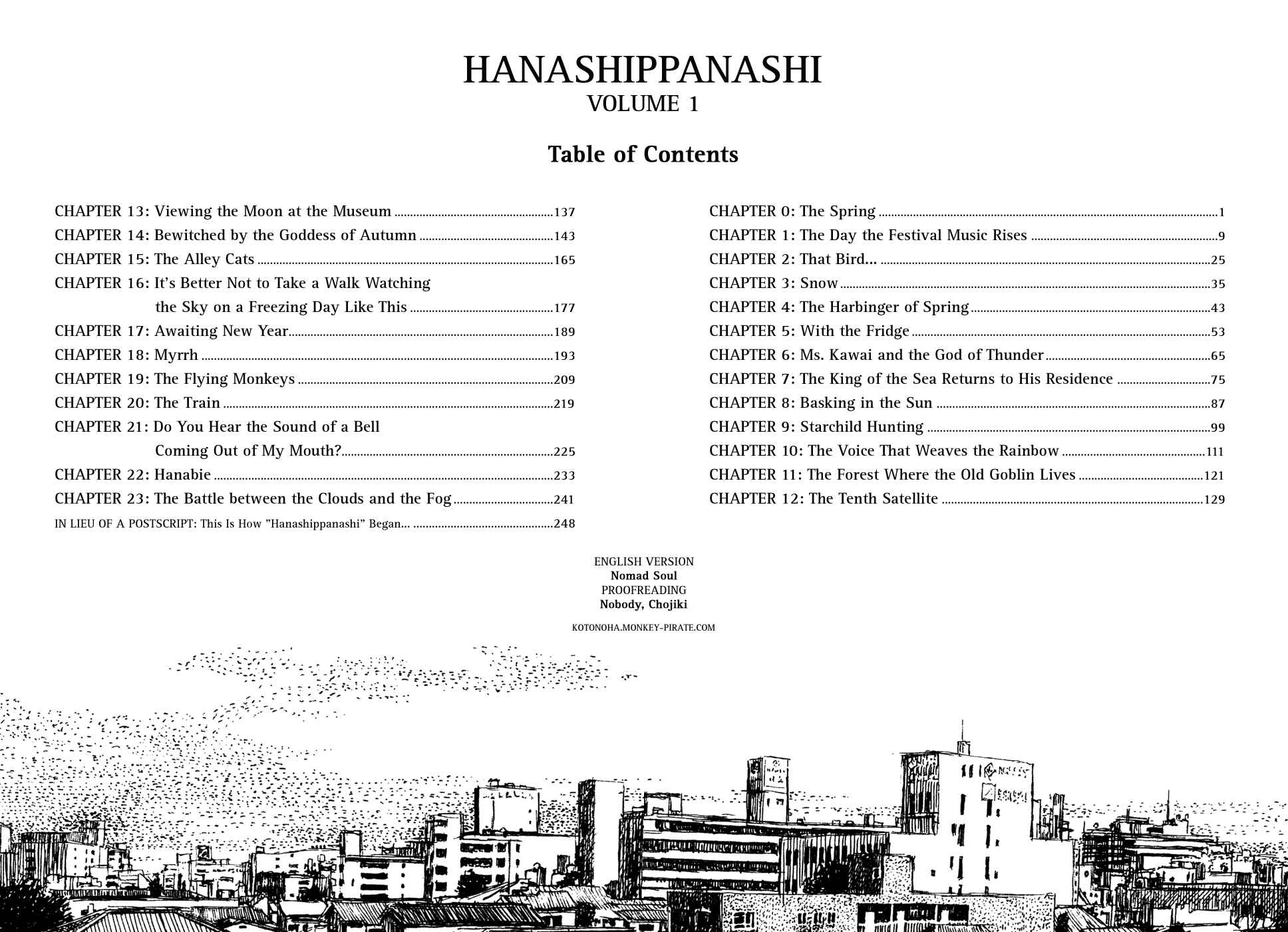Page 7 Chapter 0 Hanashippanashi
