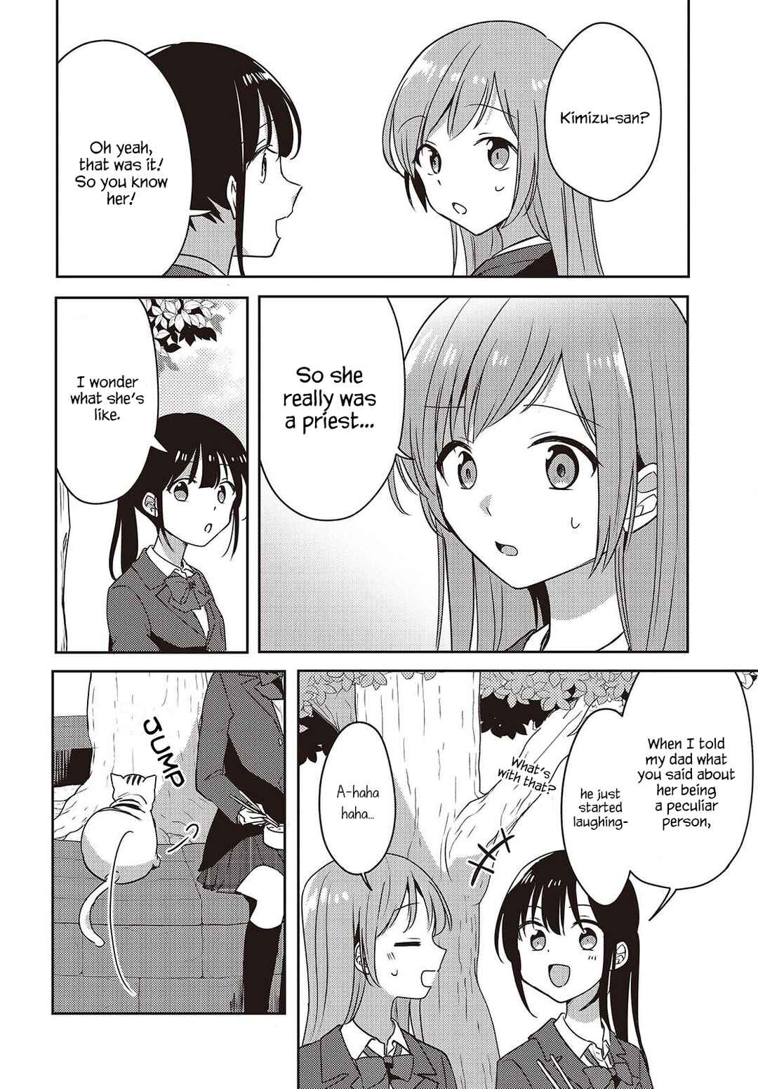 Page 14 Chapter 10 Osananajimi wa, Nyaa to Naite Skirt no Naka