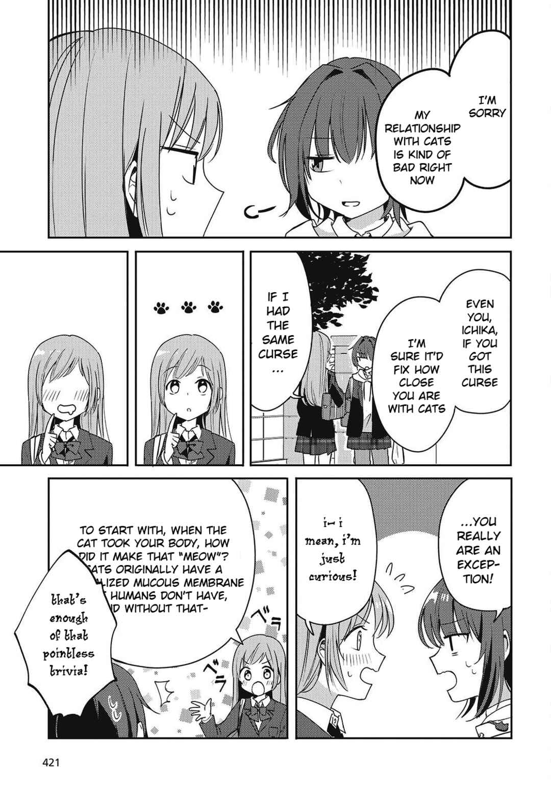 Page 21 Chapter 4 Osananajimi wa, Nyaa to Naite Skirt no Naka