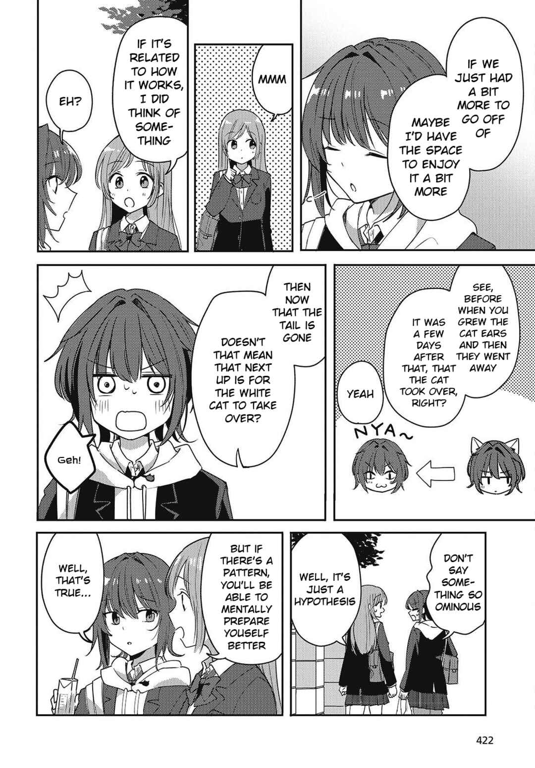 Page 22 Chapter 4 Osananajimi wa, Nyaa to Naite Skirt no Naka