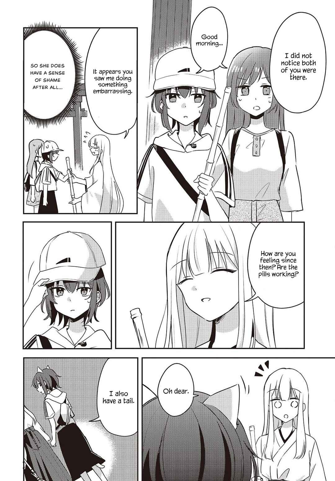 Page 10 Chapter 9 Osananajimi wa, Nyaa to Naite Skirt no Naka