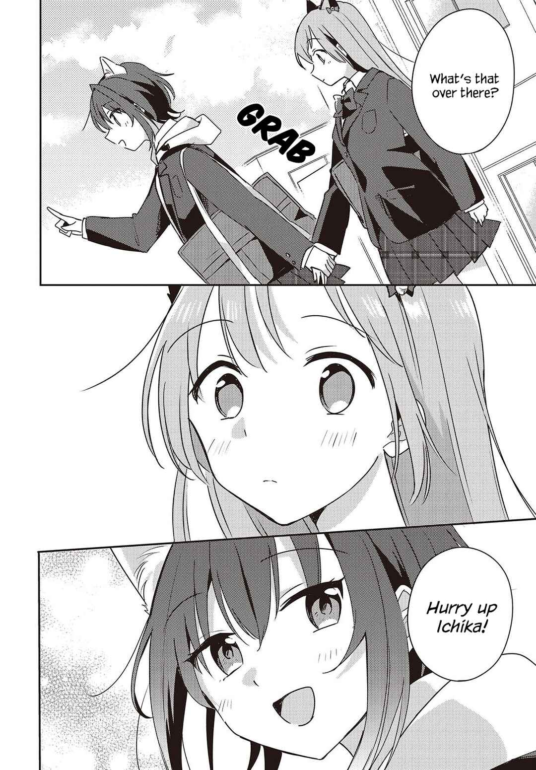 Page 17 Chapter 8 Osananajimi wa, Nyaa to Naite Skirt no Naka