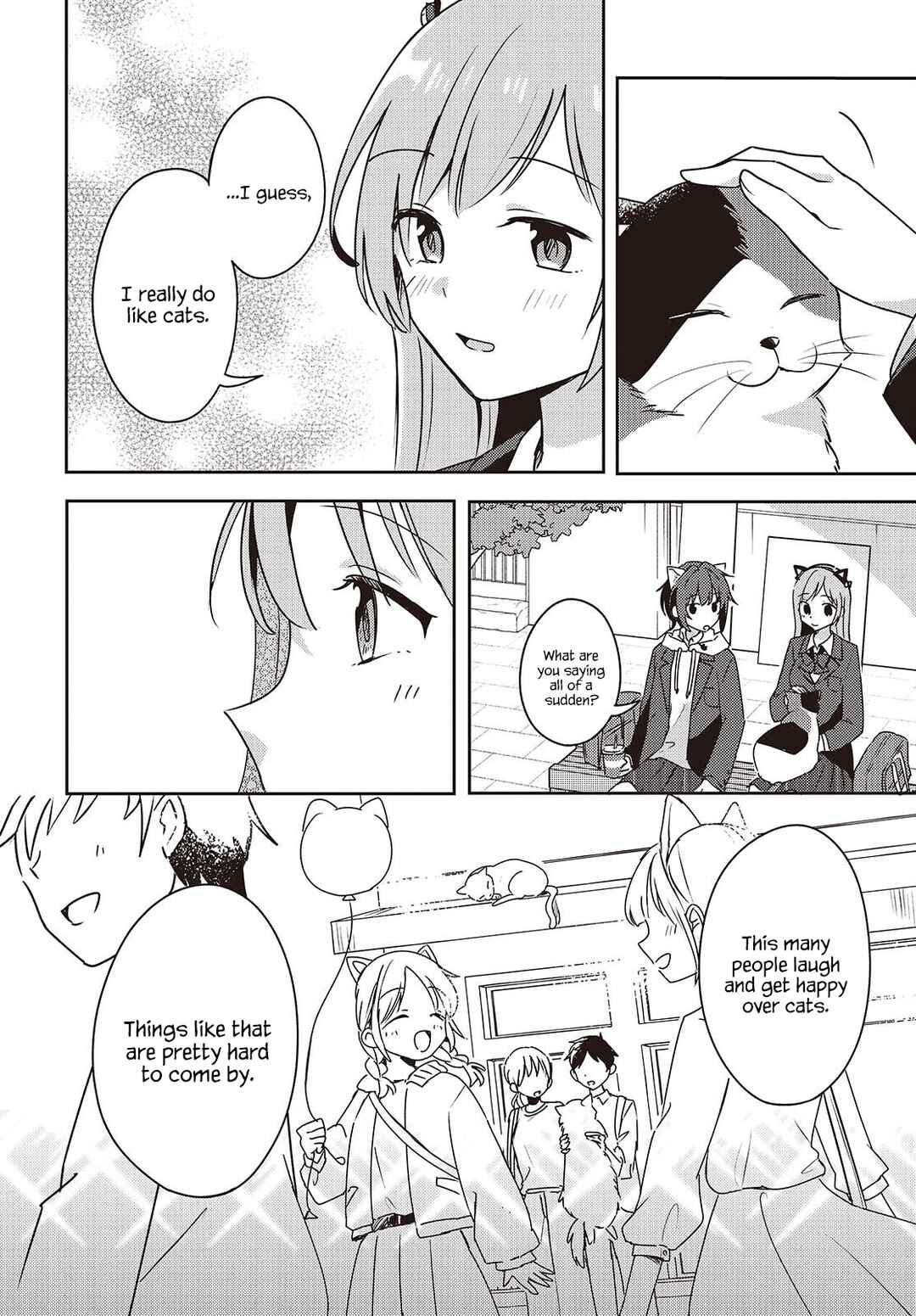 Page 23 Chapter 8 Osananajimi wa, Nyaa to Naite Skirt no Naka