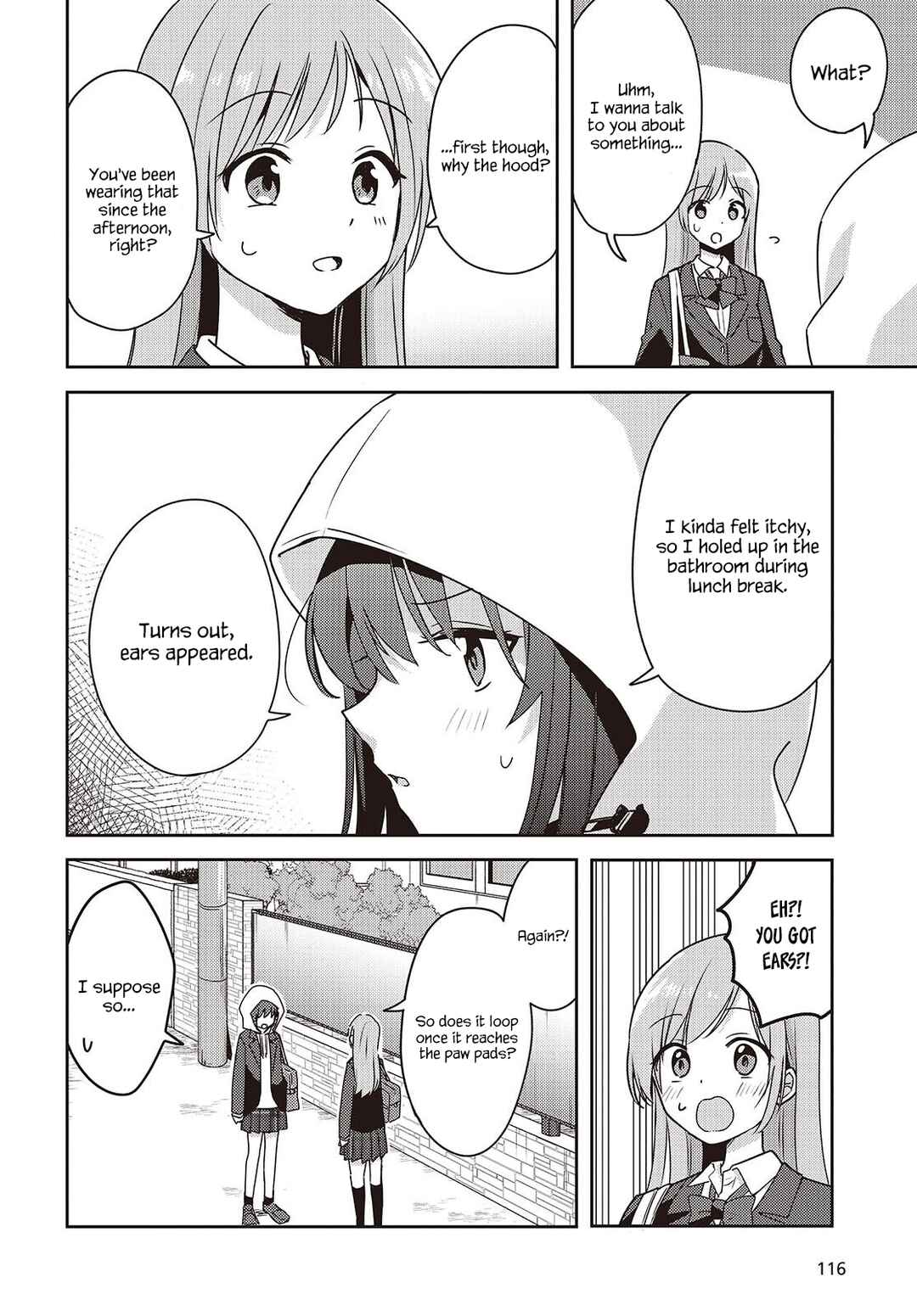 Page 4 Chapter 8 Osananajimi wa, Nyaa to Naite Skirt no Naka