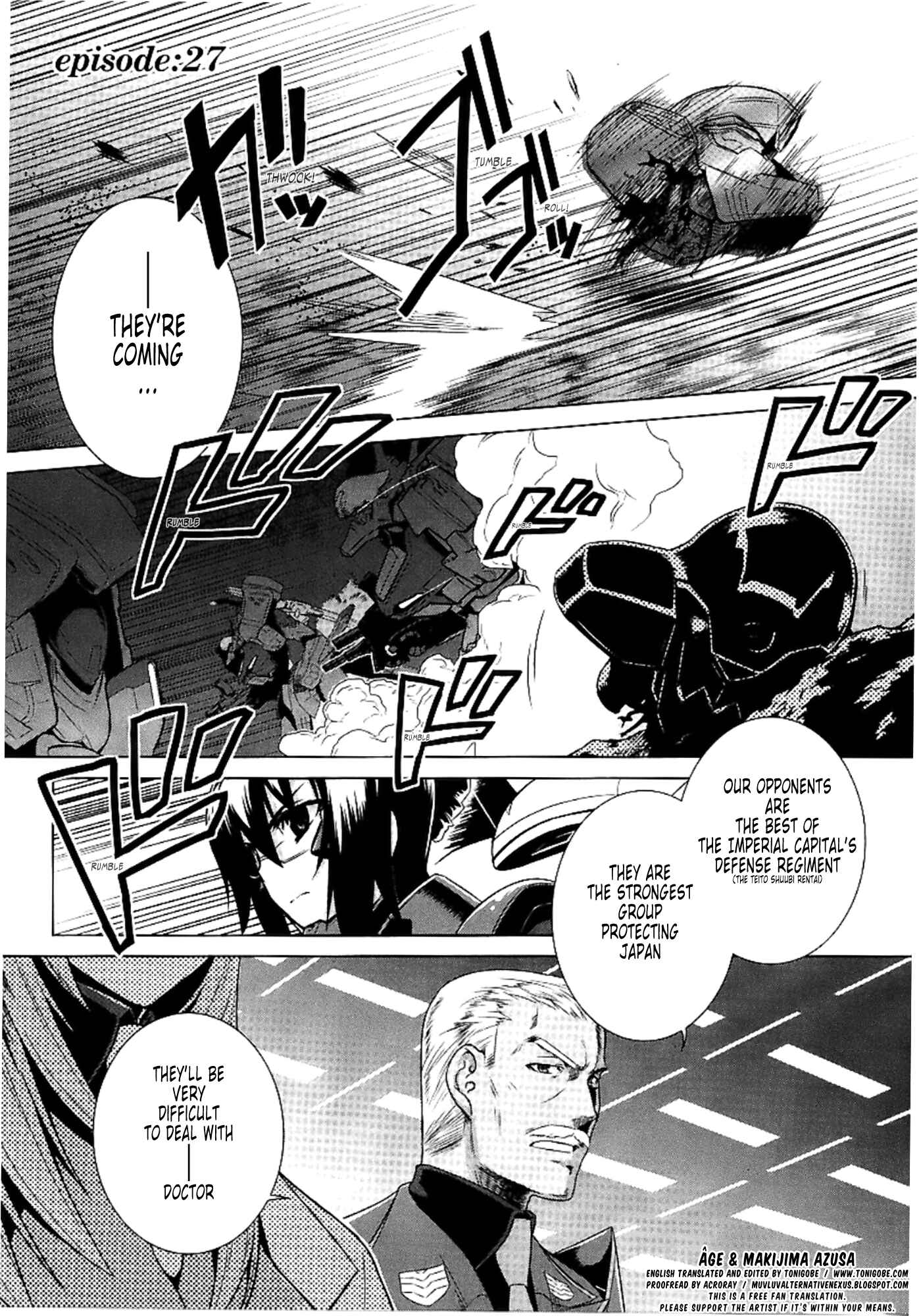 Page 1 Chapter 27 MuvLuv Alternative