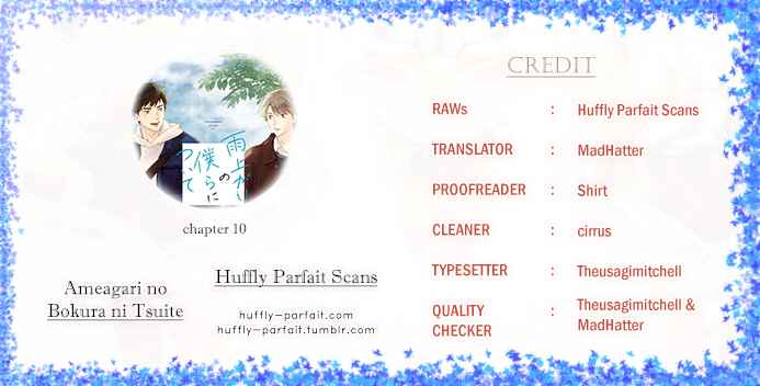 Page 1 Chapter 10 Stay By My Side After the Rain