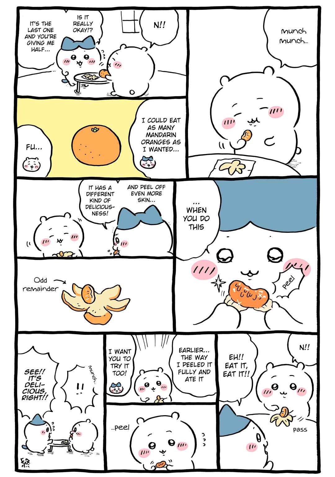 Page 1 Chapter 973 Chiikawa: Nanka Chiisakute Kawaii Yatsu (Webcomic Pages)