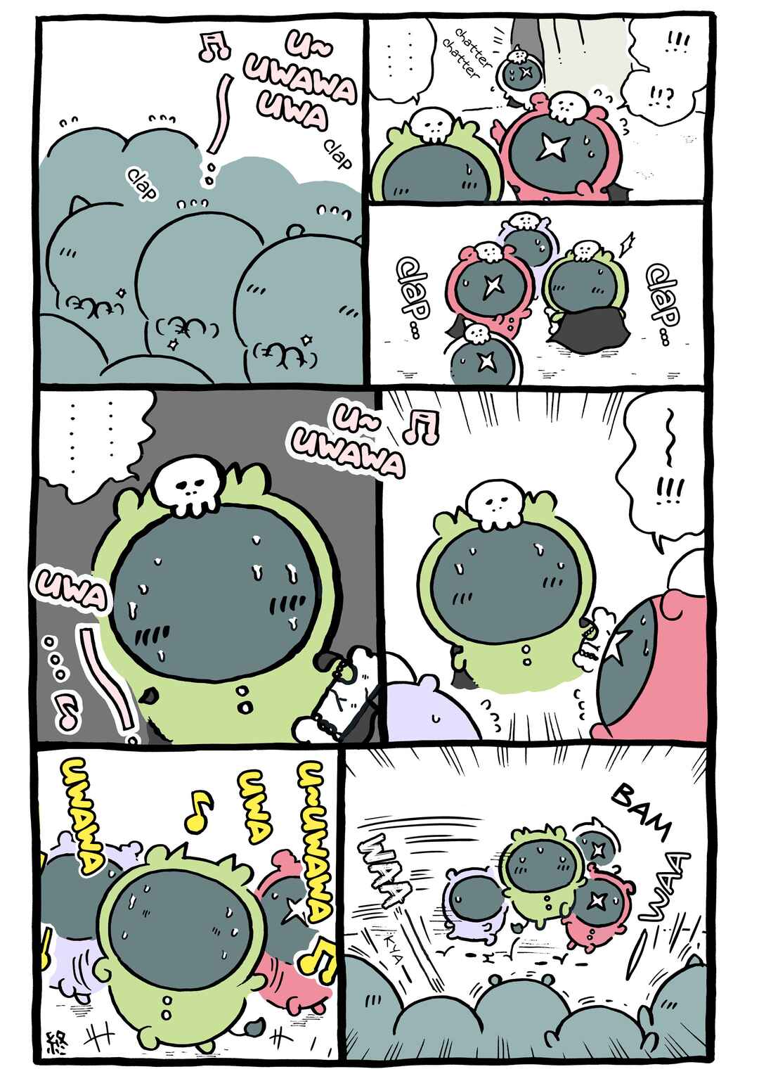 Page 1 Chapter 889 Chiikawa: Nanka Chiisakute Kawaii Yatsu (Webcomic Pages)