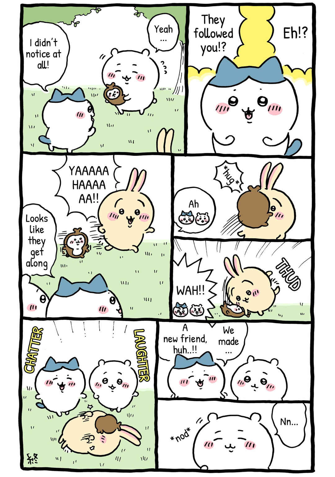 Page 1 Chapter 194 Chiikawa: Nanka Chiisakute Kawaii Yatsu (Webcomic Pages)