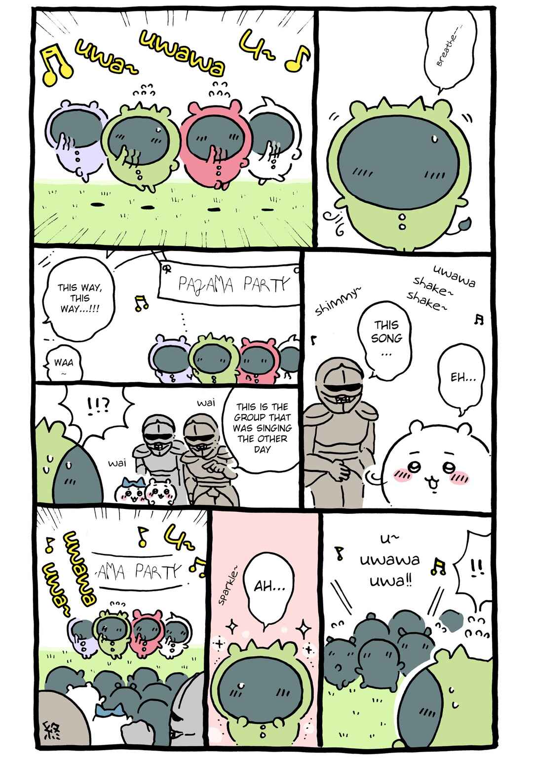 Page 1 Chapter 275 Chiikawa: Nanka Chiisakute Kawaii Yatsu (Webcomic Pages)