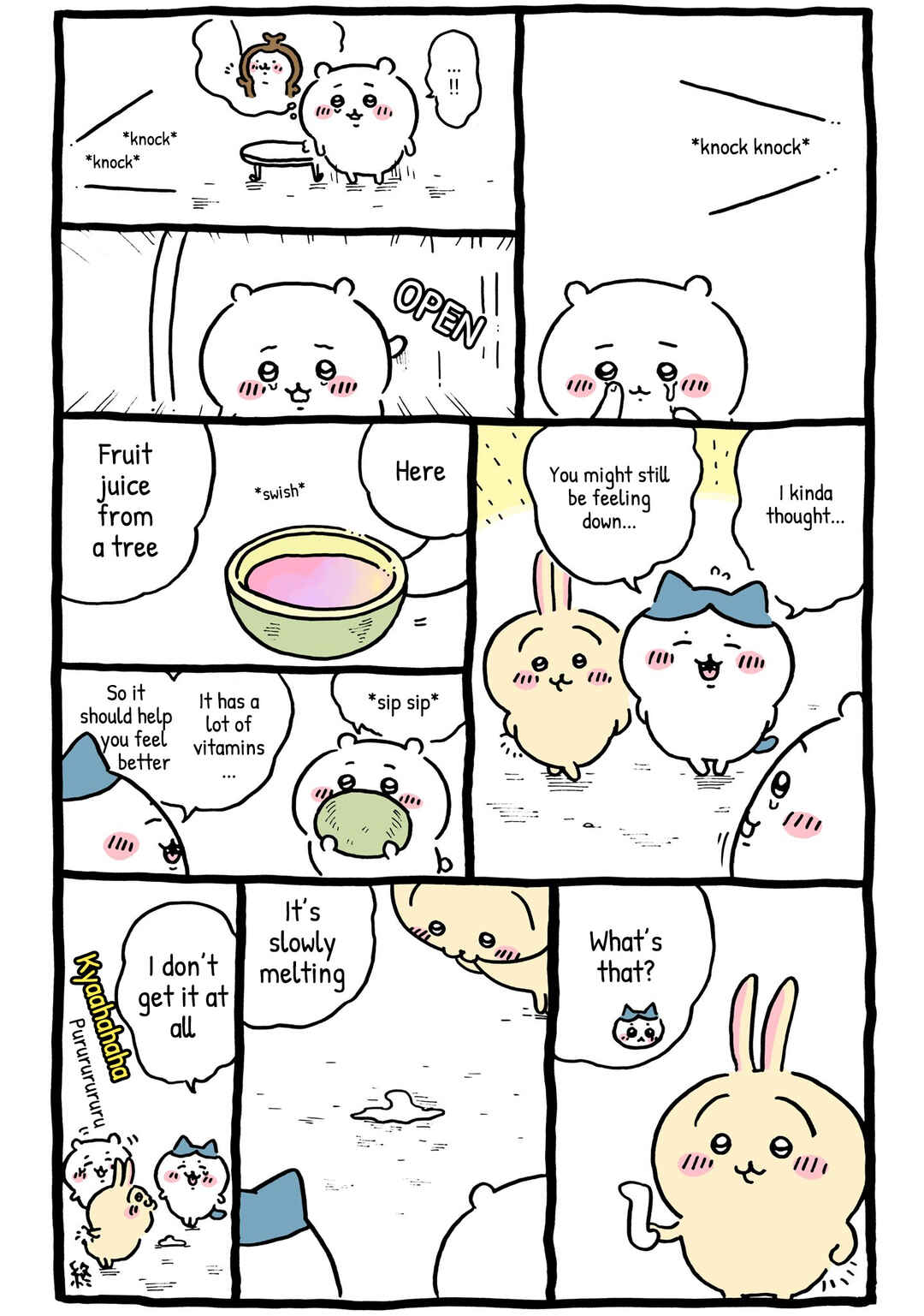 Page 1 Chapter 207 Chiikawa: Nanka Chiisakute Kawaii Yatsu (Webcomic Pages)