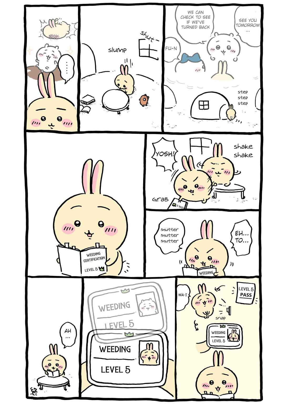 Page 1 Chapter 398 Chiikawa: Nanka Chiisakute Kawaii Yatsu (Webcomic Pages)
