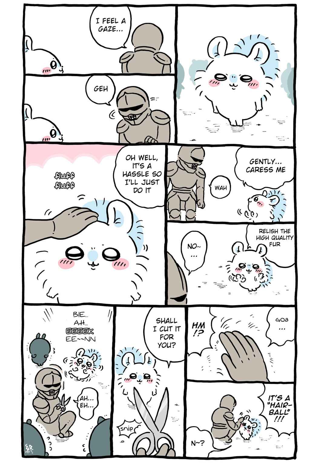 Page 1 Chapter 466 Chiikawa: Nanka Chiisakute Kawaii Yatsu (Webcomic Pages)