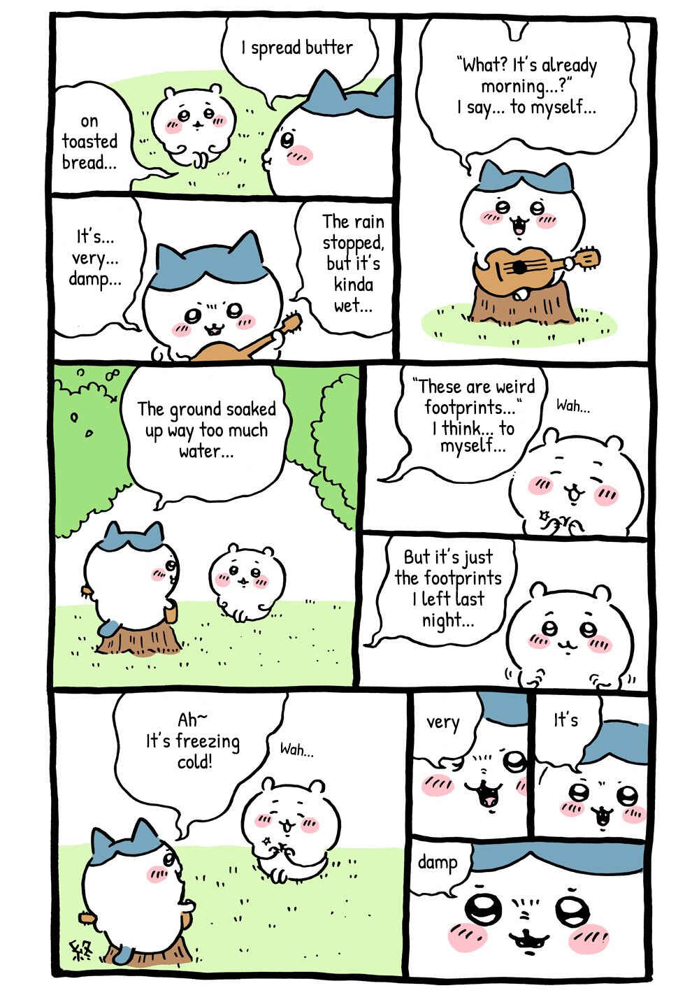 Page 1 Chapter 30 Chiikawa: Nanka Chiisakute Kawaii Yatsu (Webcomic Pages)