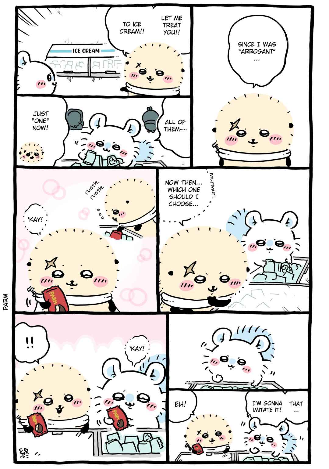 Page 1 Chapter 1034 Chiikawa: Nanka Chiisakute Kawaii Yatsu (Webcomic Pages)