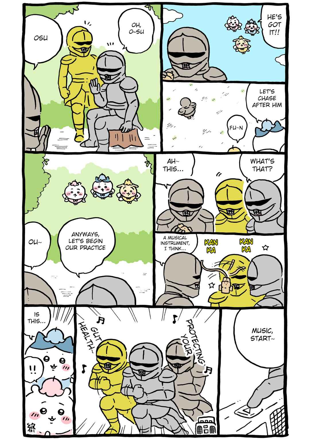 Page 1 Chapter 326 Chiikawa: Nanka Chiisakute Kawaii Yatsu (Webcomic Pages)