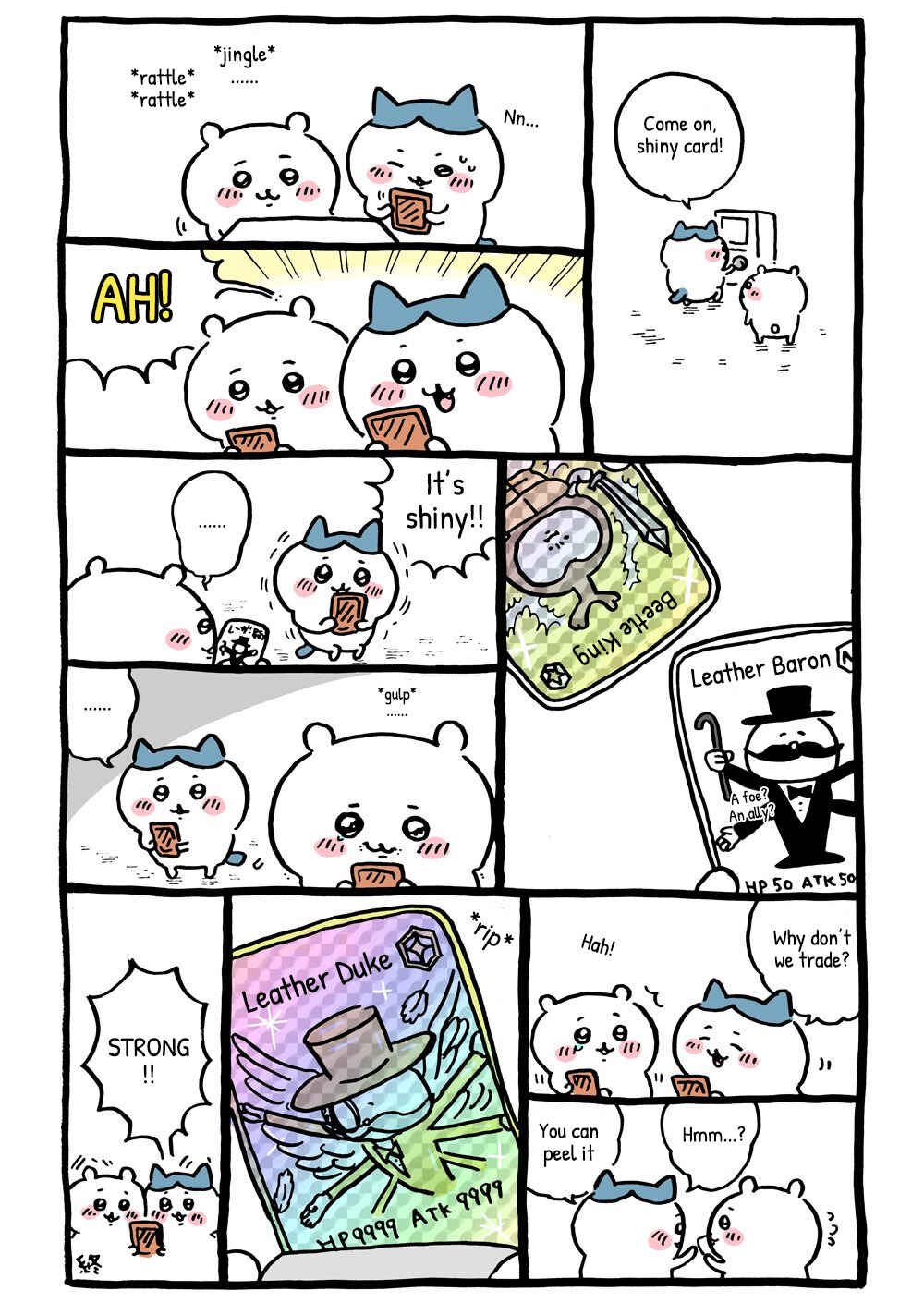 Page 1 Chapter 35 Chiikawa: Nanka Chiisakute Kawaii Yatsu (Webcomic Pages)