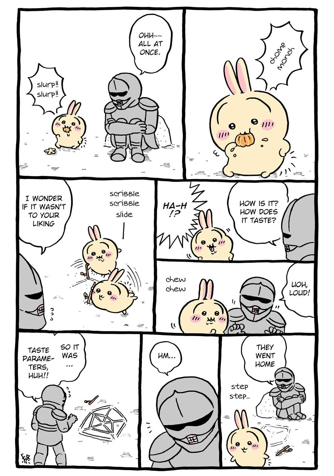 Page 1 Chapter 975 Chiikawa: Nanka Chiisakute Kawaii Yatsu (Webcomic Pages)