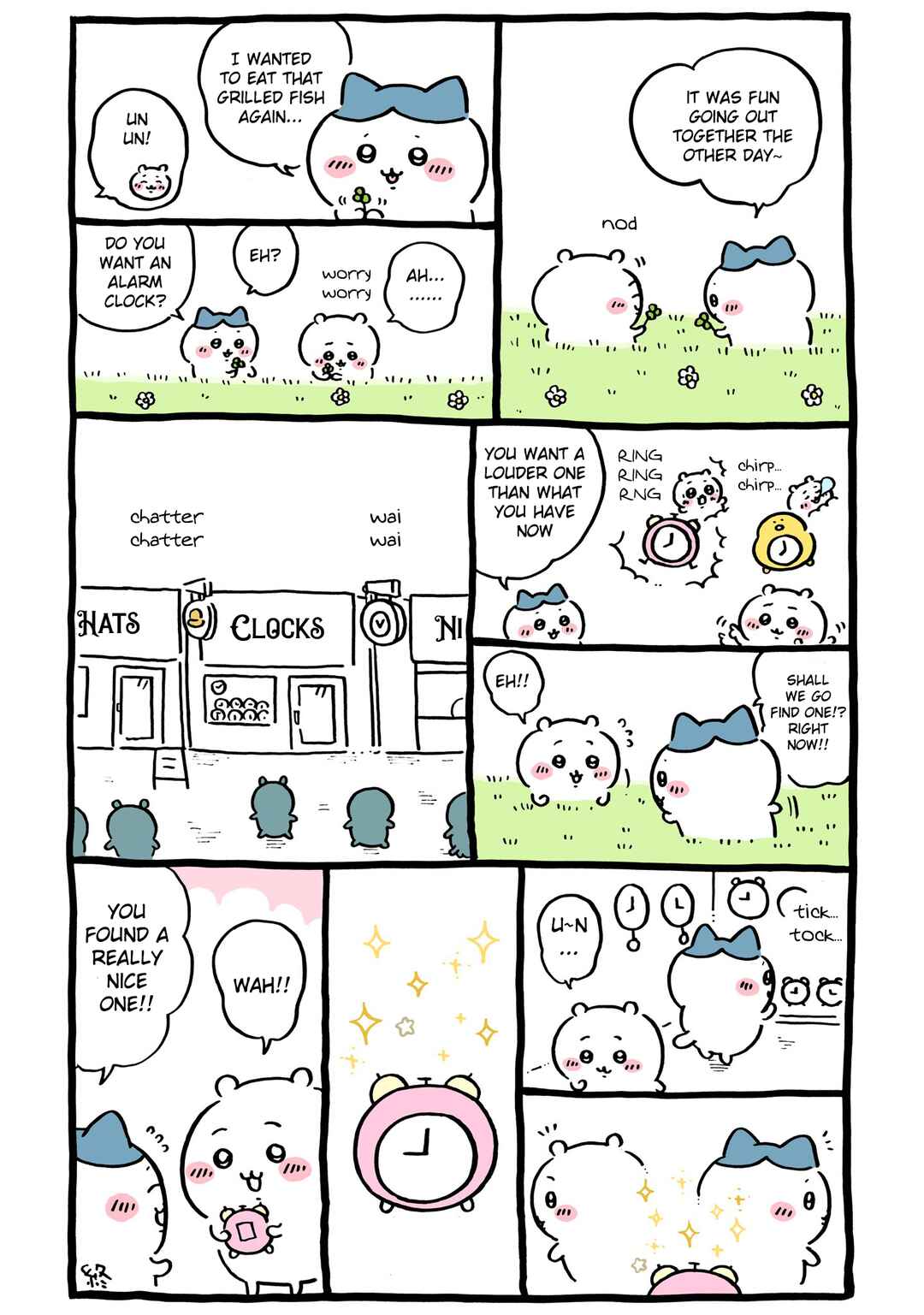 Page 1 Chapter 419 Chiikawa: Nanka Chiisakute Kawaii Yatsu (Webcomic Pages)