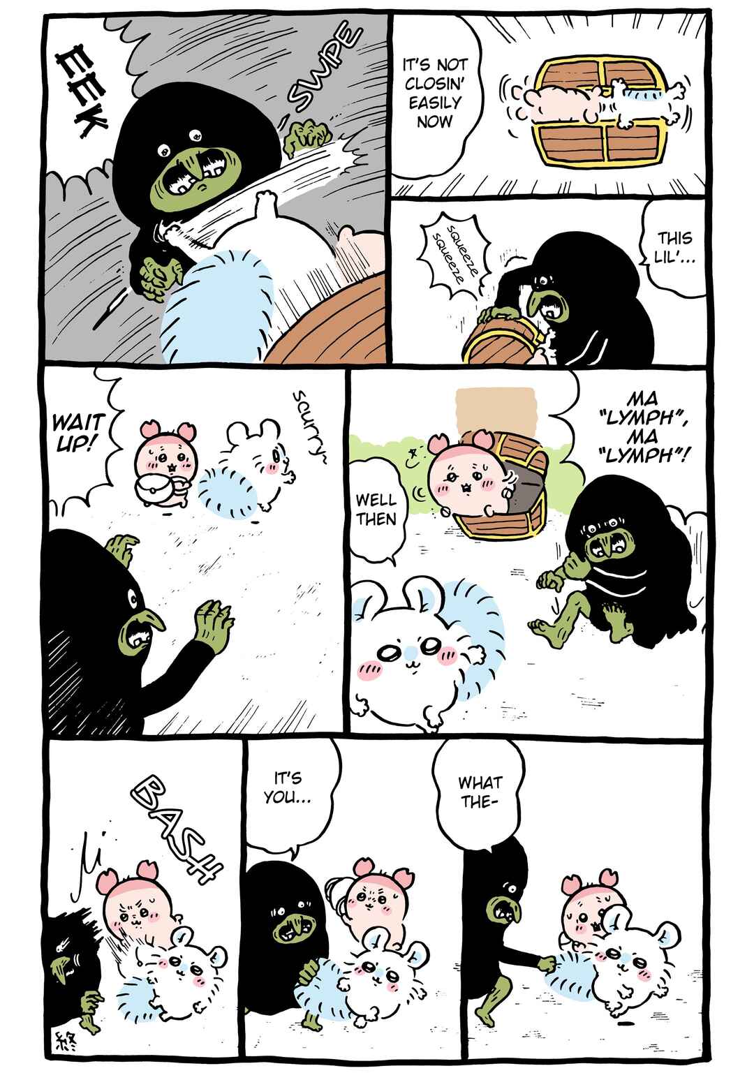 Page 1 Chapter 912 Chiikawa: Nanka Chiisakute Kawaii Yatsu (Webcomic Pages)