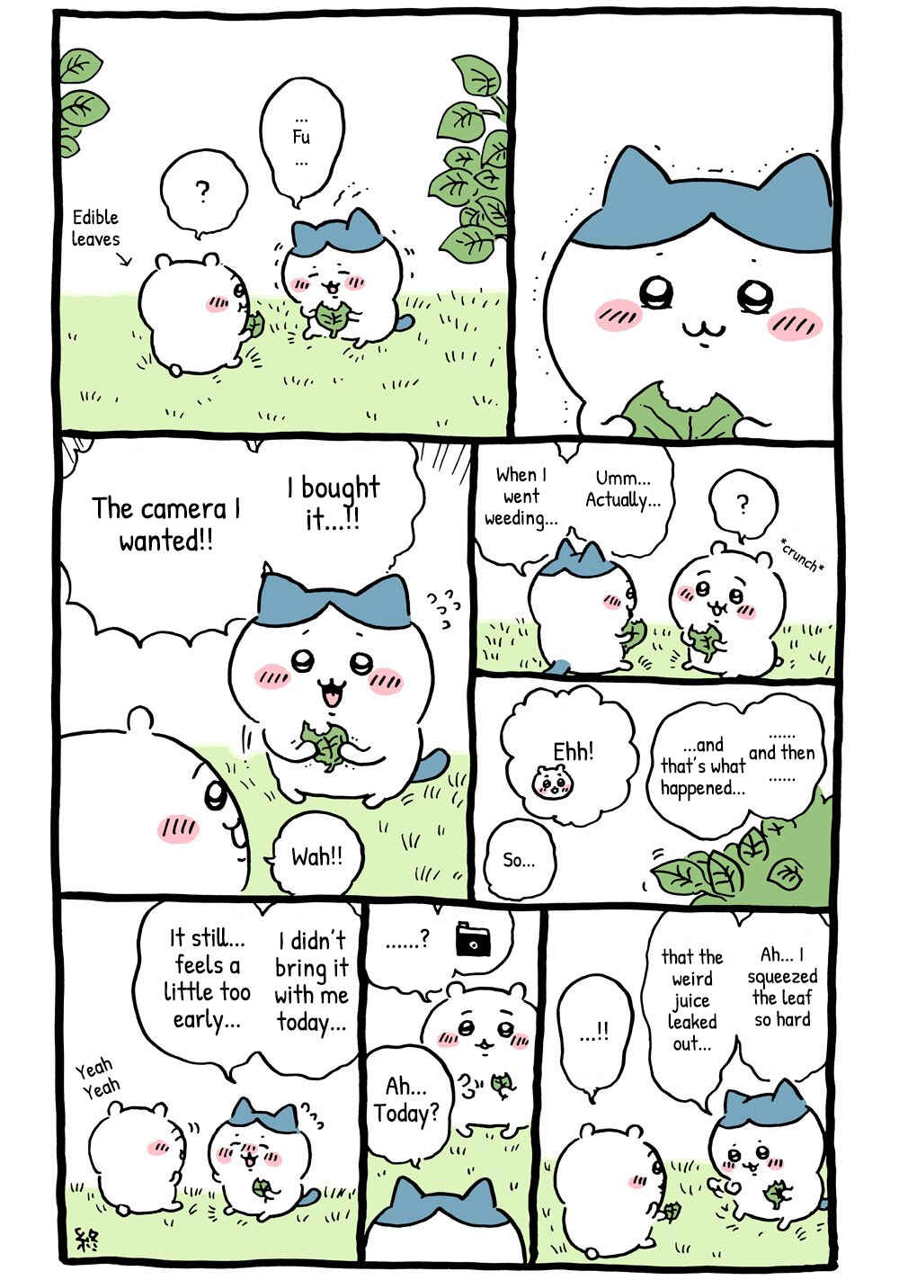 Page 1 Chapter 132 Chiikawa: Nanka Chiisakute Kawaii Yatsu (Webcomic Pages)