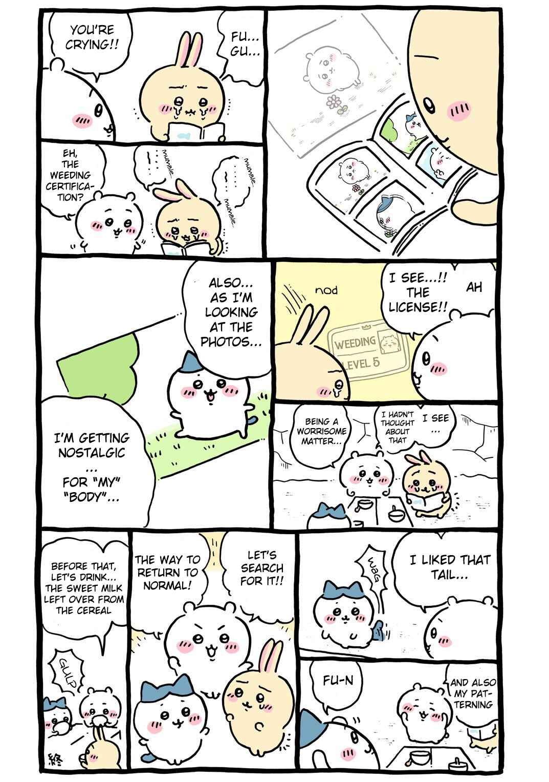 Page 1 Chapter 400 Chiikawa: Nanka Chiisakute Kawaii Yatsu (Webcomic Pages)