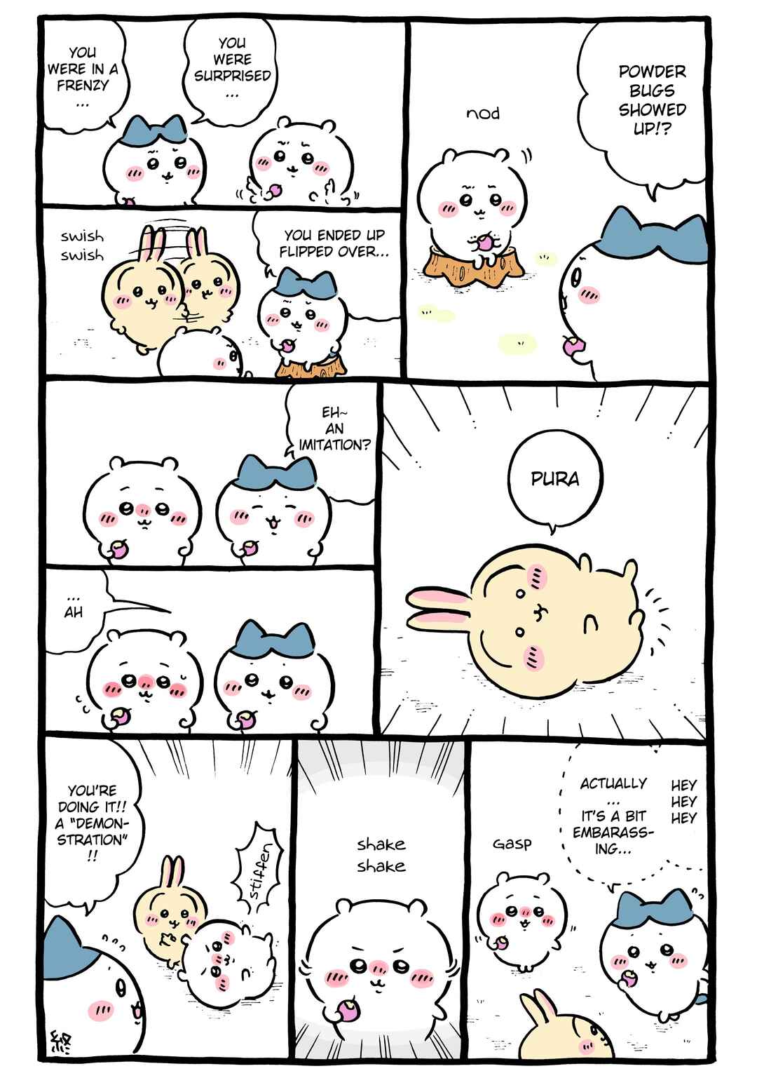 Page 1 Chapter 921 Chiikawa: Nanka Chiisakute Kawaii Yatsu (Webcomic Pages)