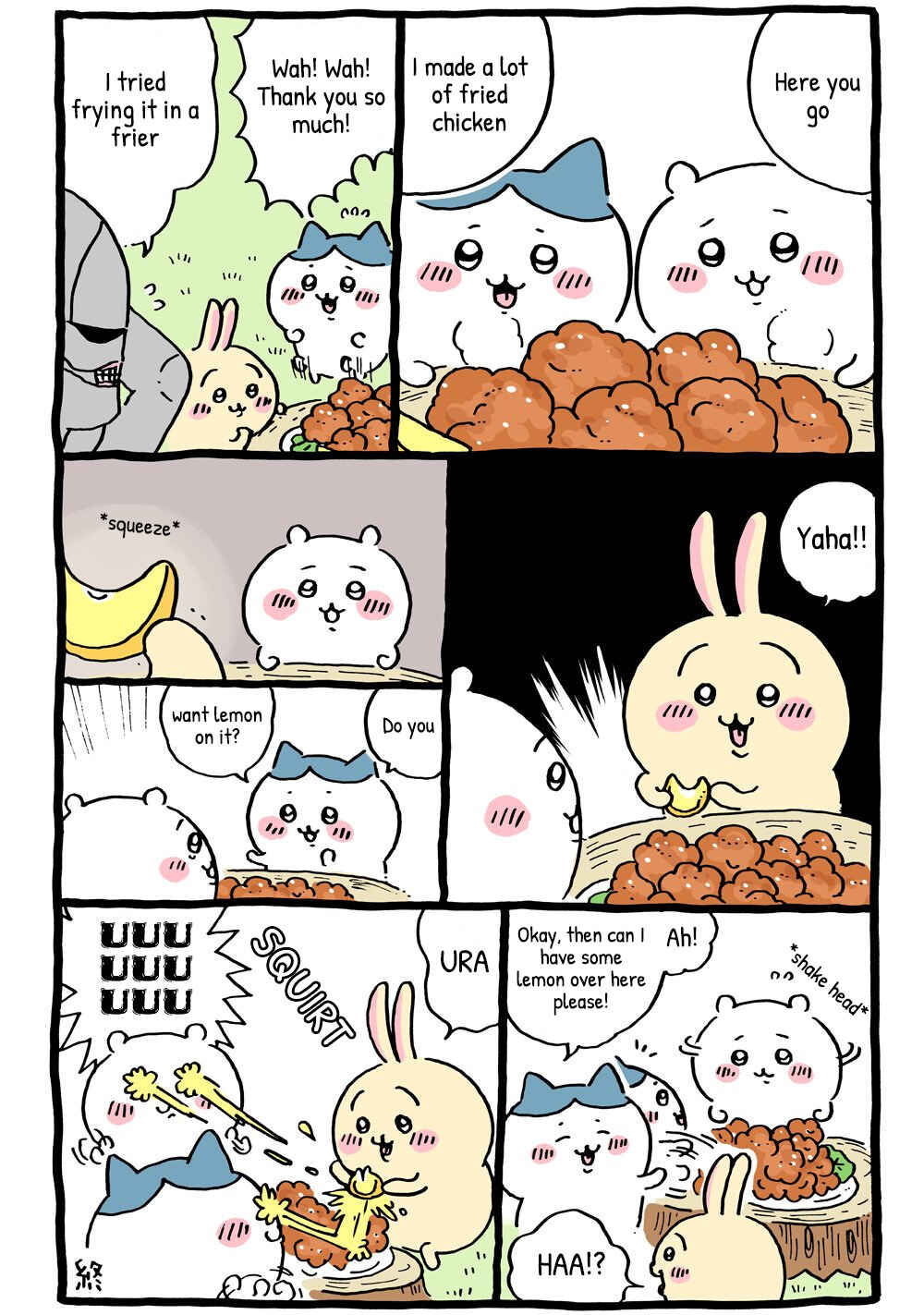 Page 1 Chapter 153 Chiikawa: Nanka Chiisakute Kawaii Yatsu (Webcomic Pages)