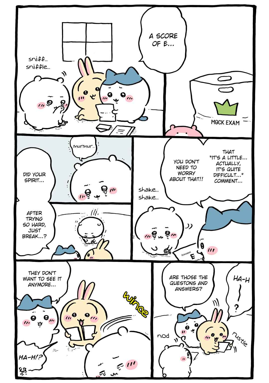 Page 1 Chapter 1025 Chiikawa: Nanka Chiisakute Kawaii Yatsu (Webcomic Pages)