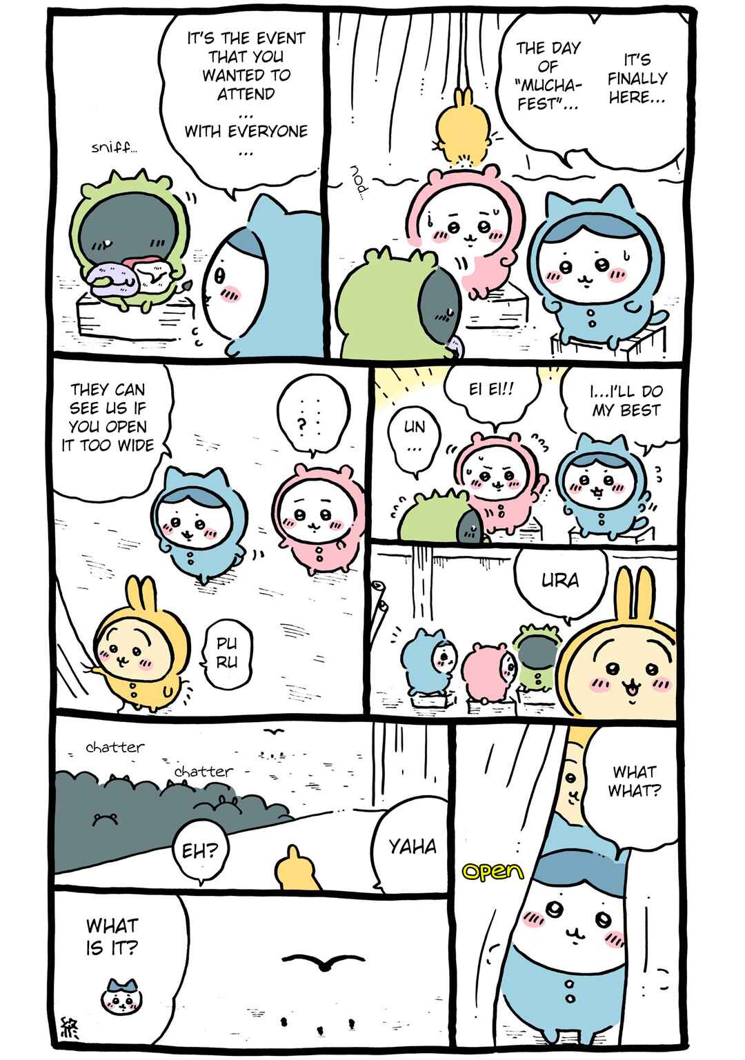 Page 1 Chapter 288 Chiikawa: Nanka Chiisakute Kawaii Yatsu (Webcomic Pages)