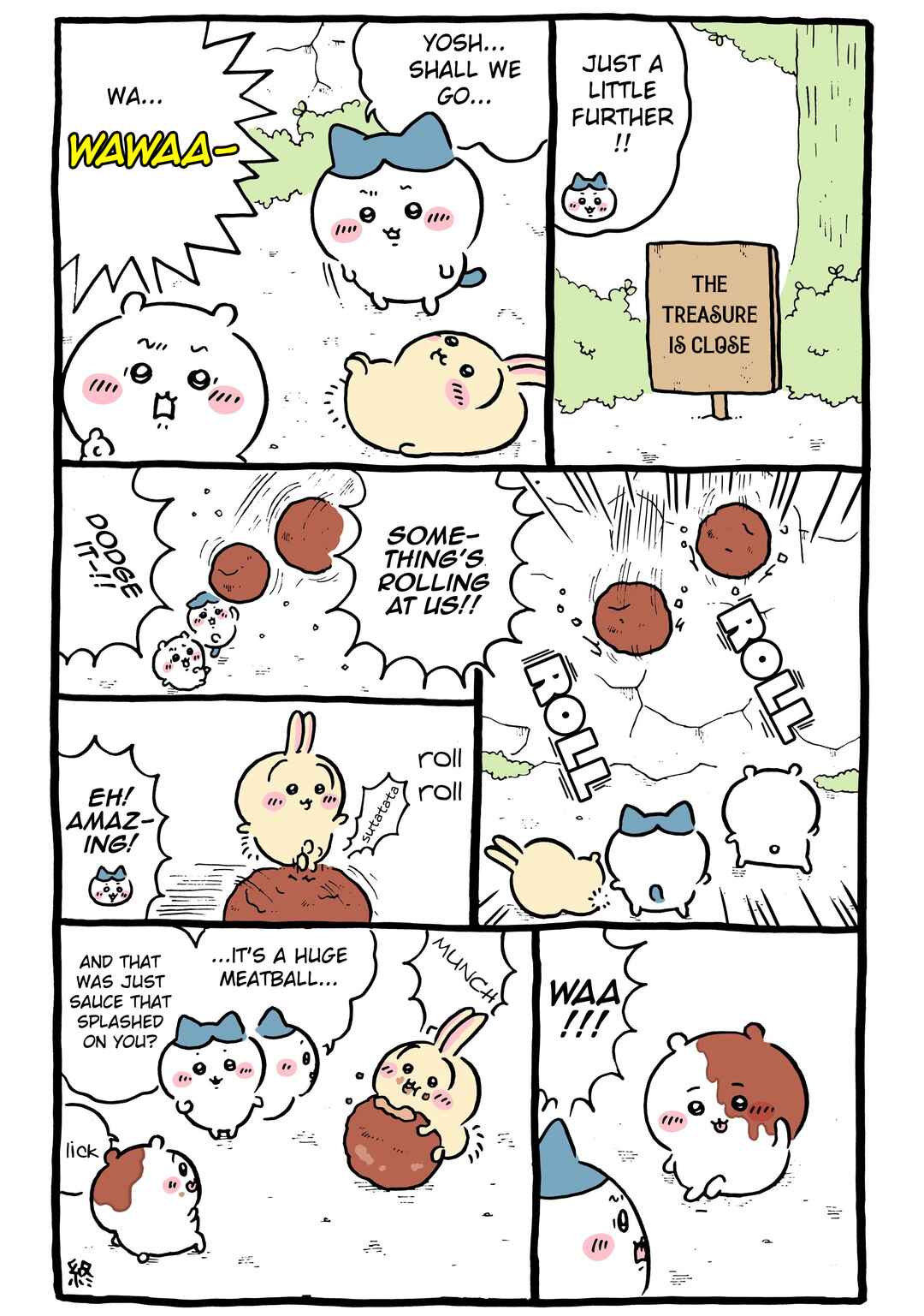 Page 1 Chapter 904 Chiikawa: Nanka Chiisakute Kawaii Yatsu (Webcomic Pages)