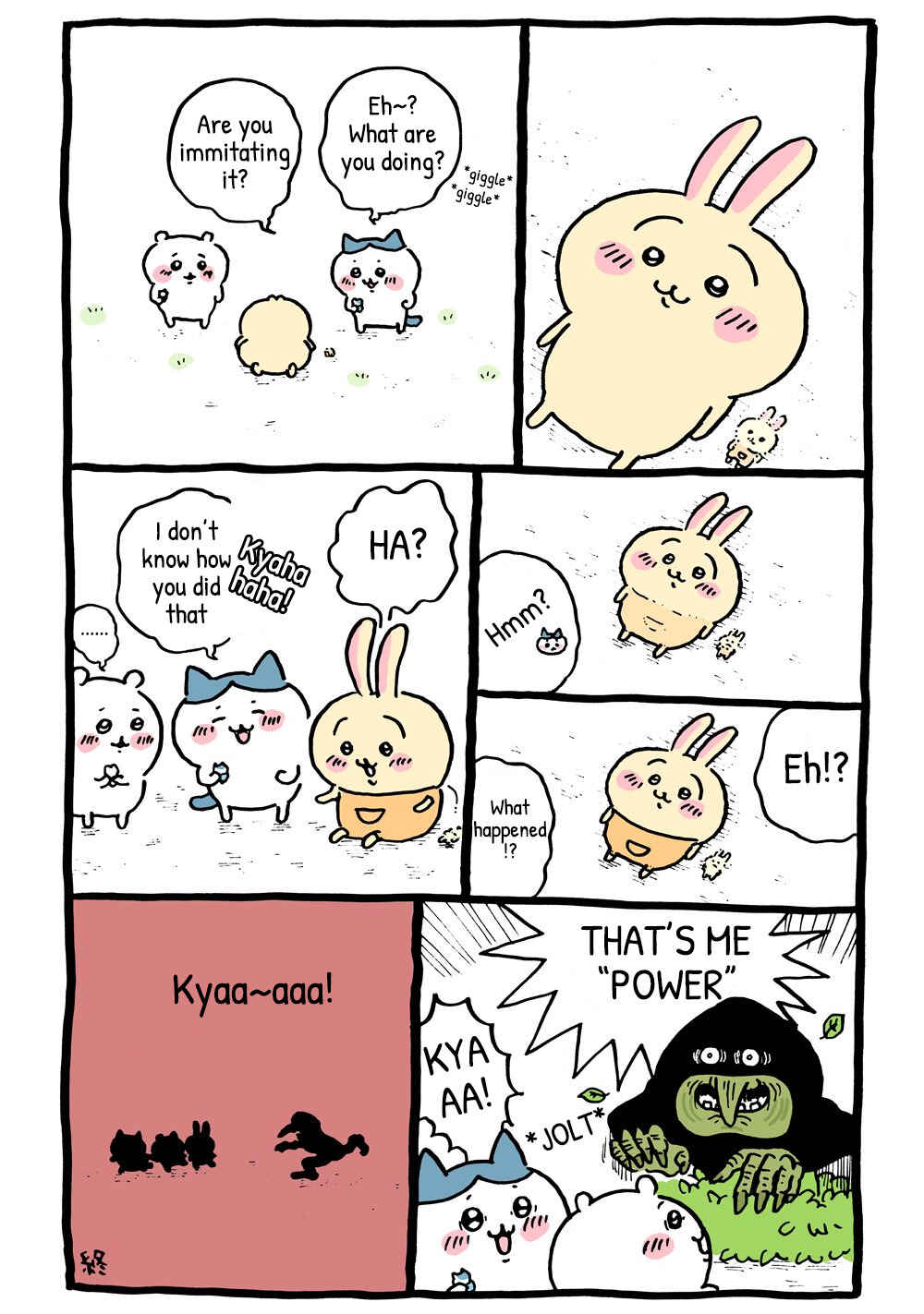Page 1 Chapter 45 Chiikawa: Nanka Chiisakute Kawaii Yatsu (Webcomic Pages)