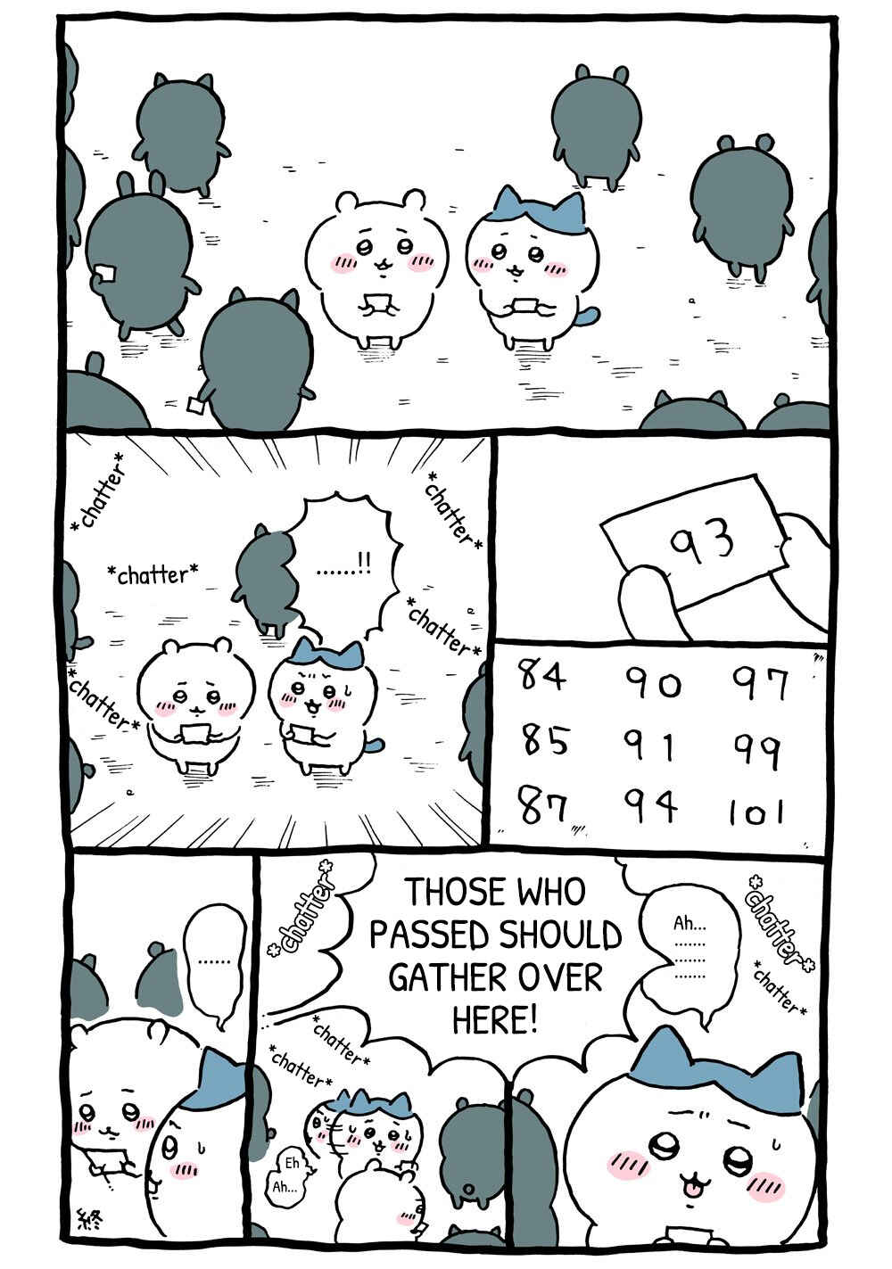 Page 1 Chapter 102 Chiikawa: Nanka Chiisakute Kawaii Yatsu (Webcomic Pages)